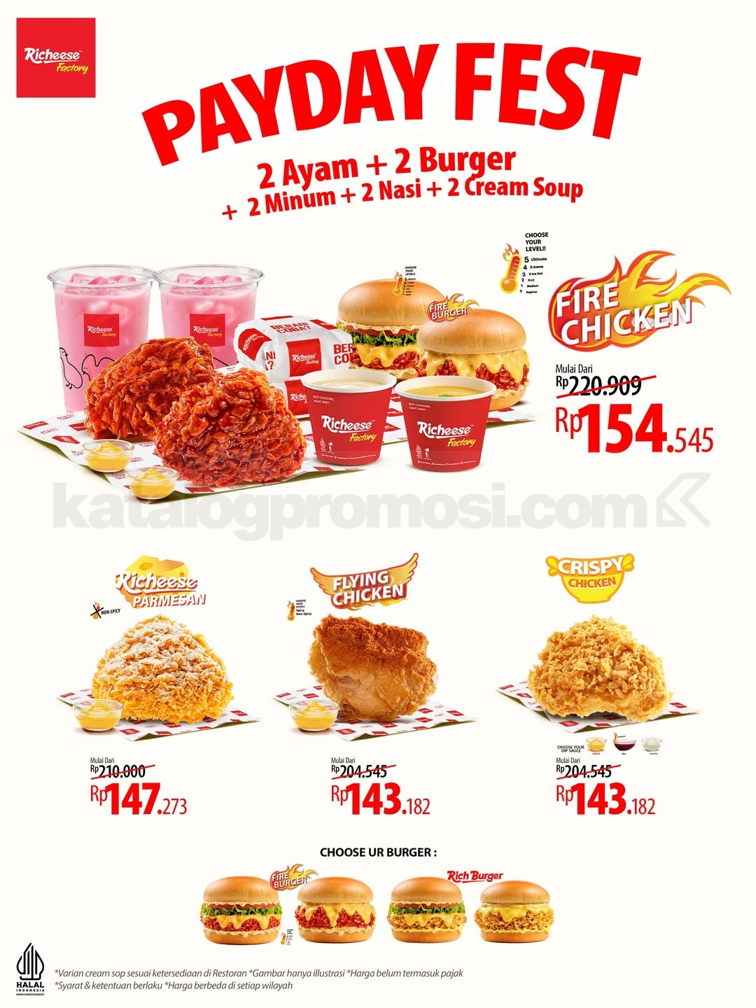 Promo Richeese Factory Payday Fest Mulai Rp143.182 Promo Richeese Factory Payday Fest Mulai Rp143.182 1
