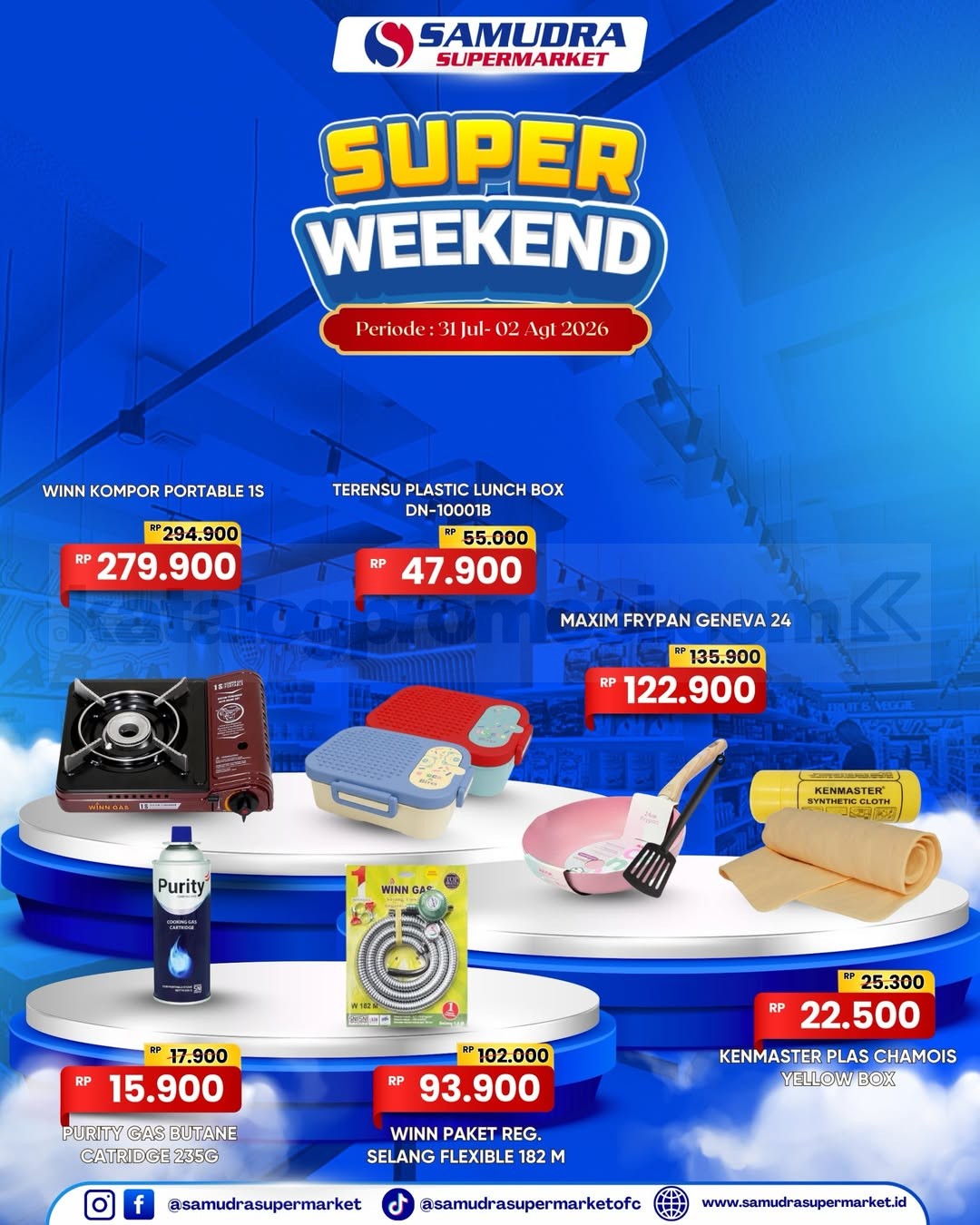 Promo Samudra Supermarket Super Weekend 31 Juli - 02 Agustus 2026 Promo Samudra Supermarket Super Weekend 31 Juli - 02 Agustus 2026 5