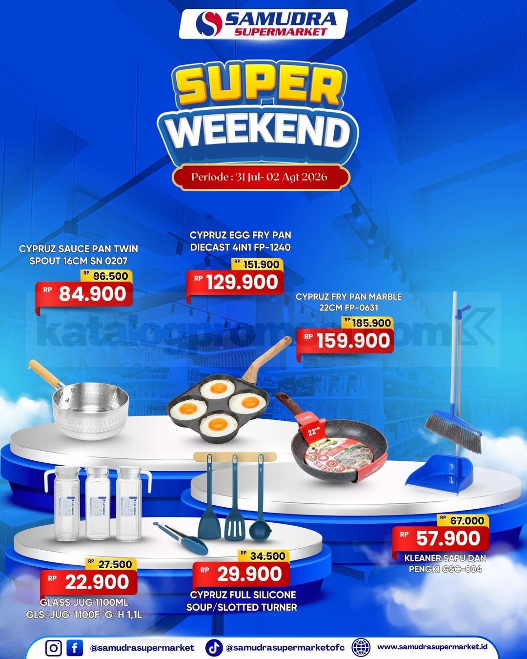 Promo Samudra Supermarket Super Weekend 31 Juli - 02 Agustus 2026 Promo Samudra Supermarket Super Weekend 31 Juli - 02 Agustus 2026 6