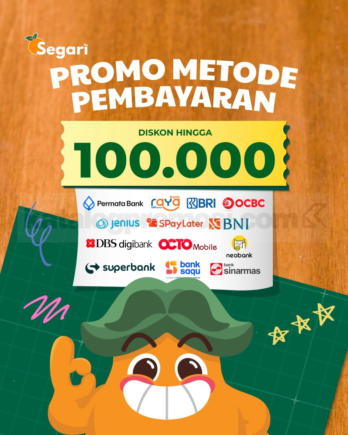 Promo Segari Kalender Promo Diskon hingga 55% Promo Segari Kalender Promo Diskon hingga 55% 5