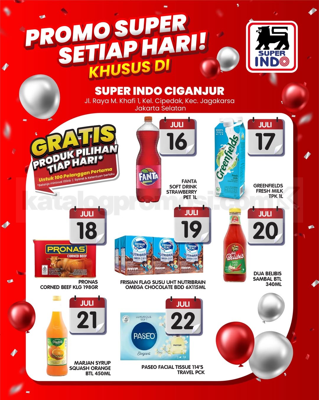 Promo Super Indo Grand Opening Ciganjur Diskon Besar-Besaran Promo Super Indo Grand Opening Ciganjur Diskon Besar-Besaran 1