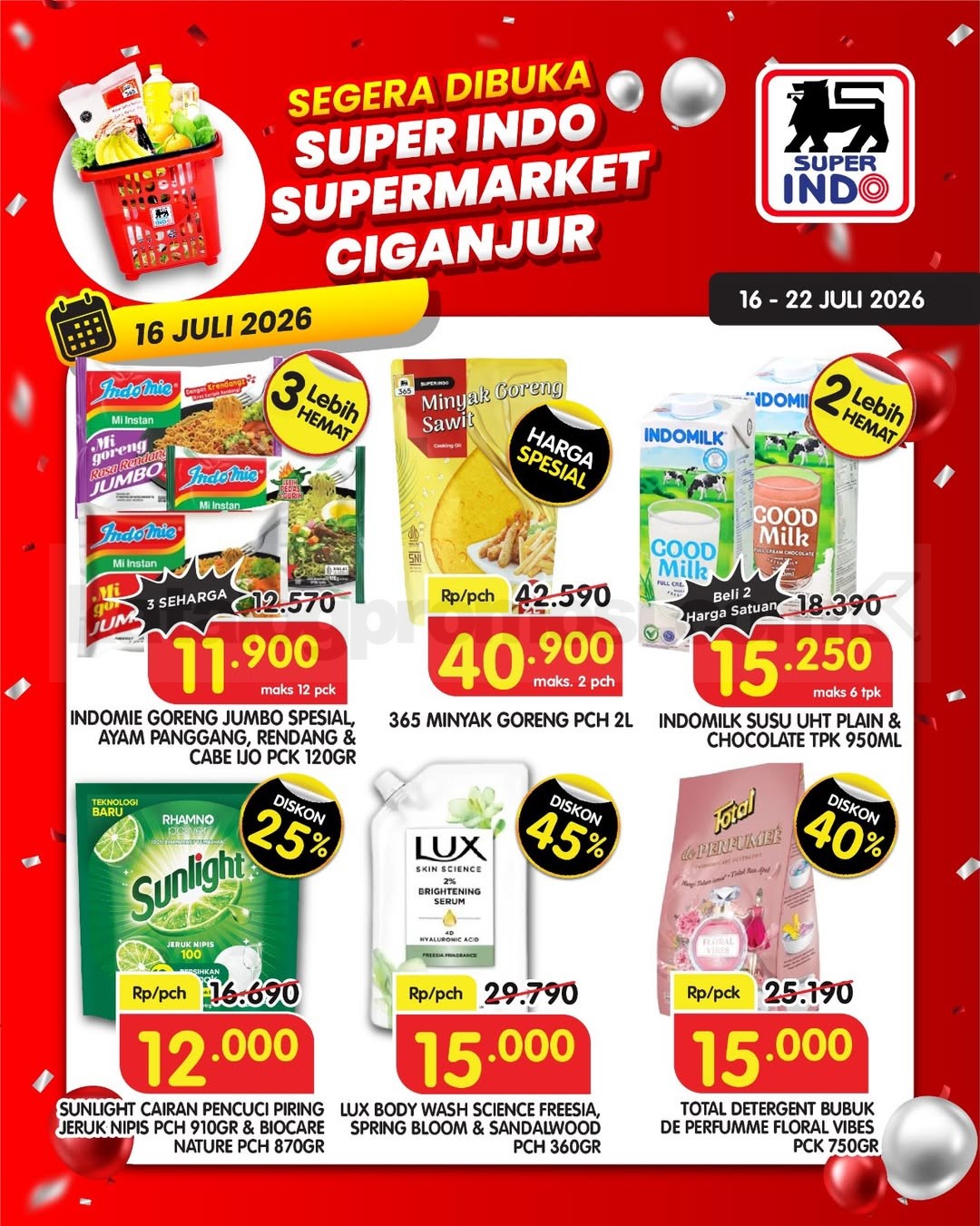 Promo Super Indo Grand Opening Ciganjur Diskon Besar-Besaran Promo Super Indo Grand Opening Ciganjur Diskon Besar-Besaran 2
