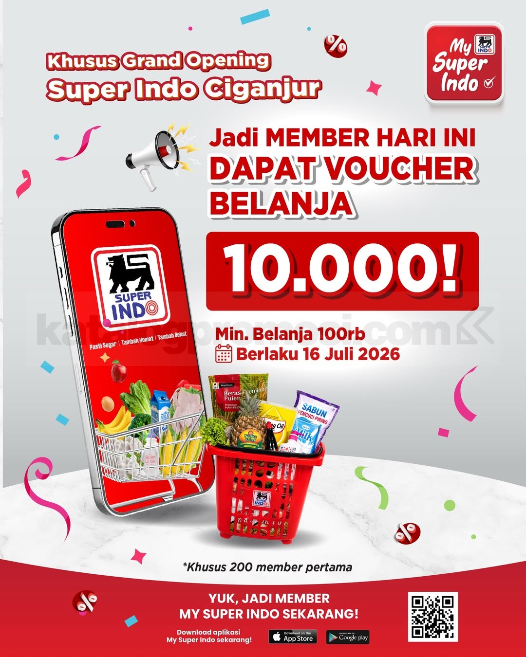 Promo Super Indo Grand Opening Ciganjur Diskon Besar-Besaran Promo Super Indo Grand Opening Ciganjur Diskon Besar-Besaran 5