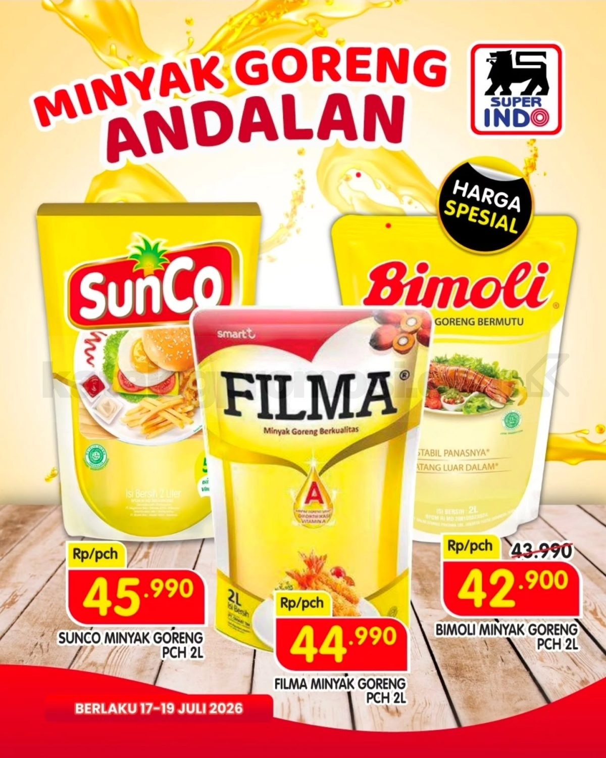 Promo Super Indo Minyak Goreng Paling Murah 17-19 Juli 2026 Promo Super Indo Minyak Goreng Paling Murah 17-19 Juli 2026