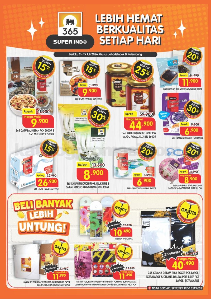 Promo Superindo Katalog 09-15 Juli 2026