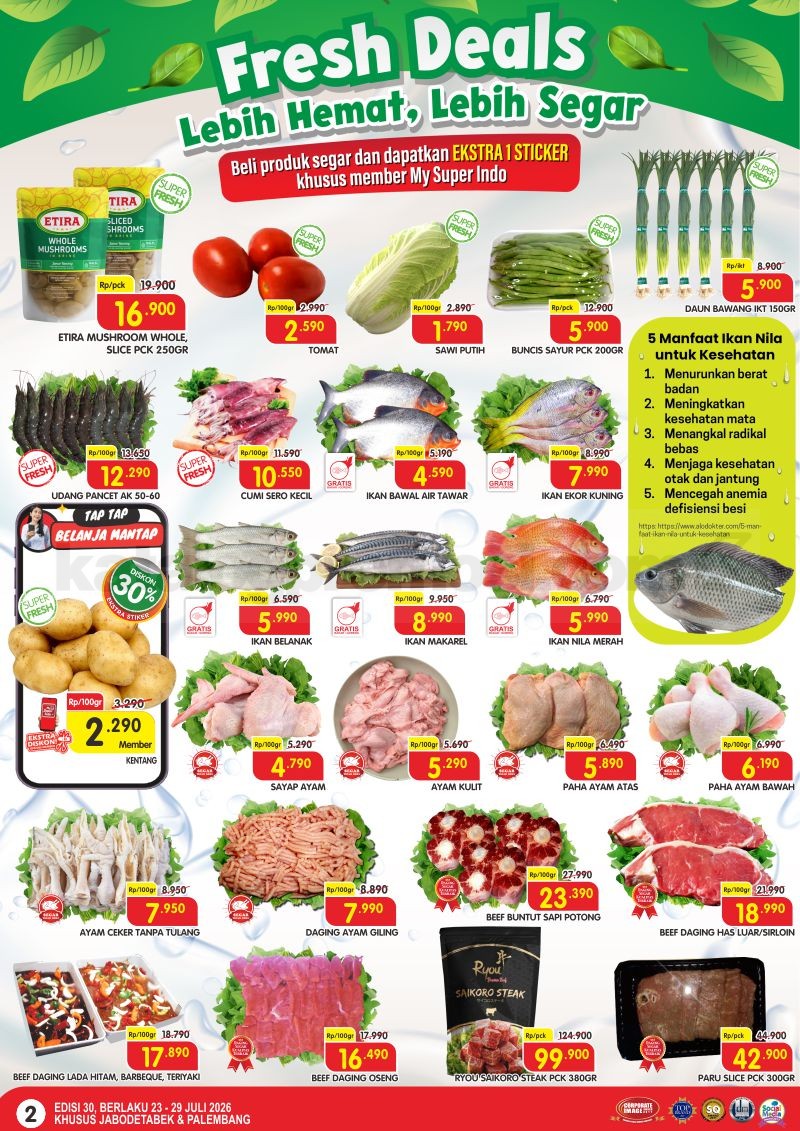Promo JSM SUPERINDO 24-26 Juli 2026 Terbaru Minggu ini Promo JSM SUPERINDO 24-26 Juli 2026 Terbaru Minggu ini 1
