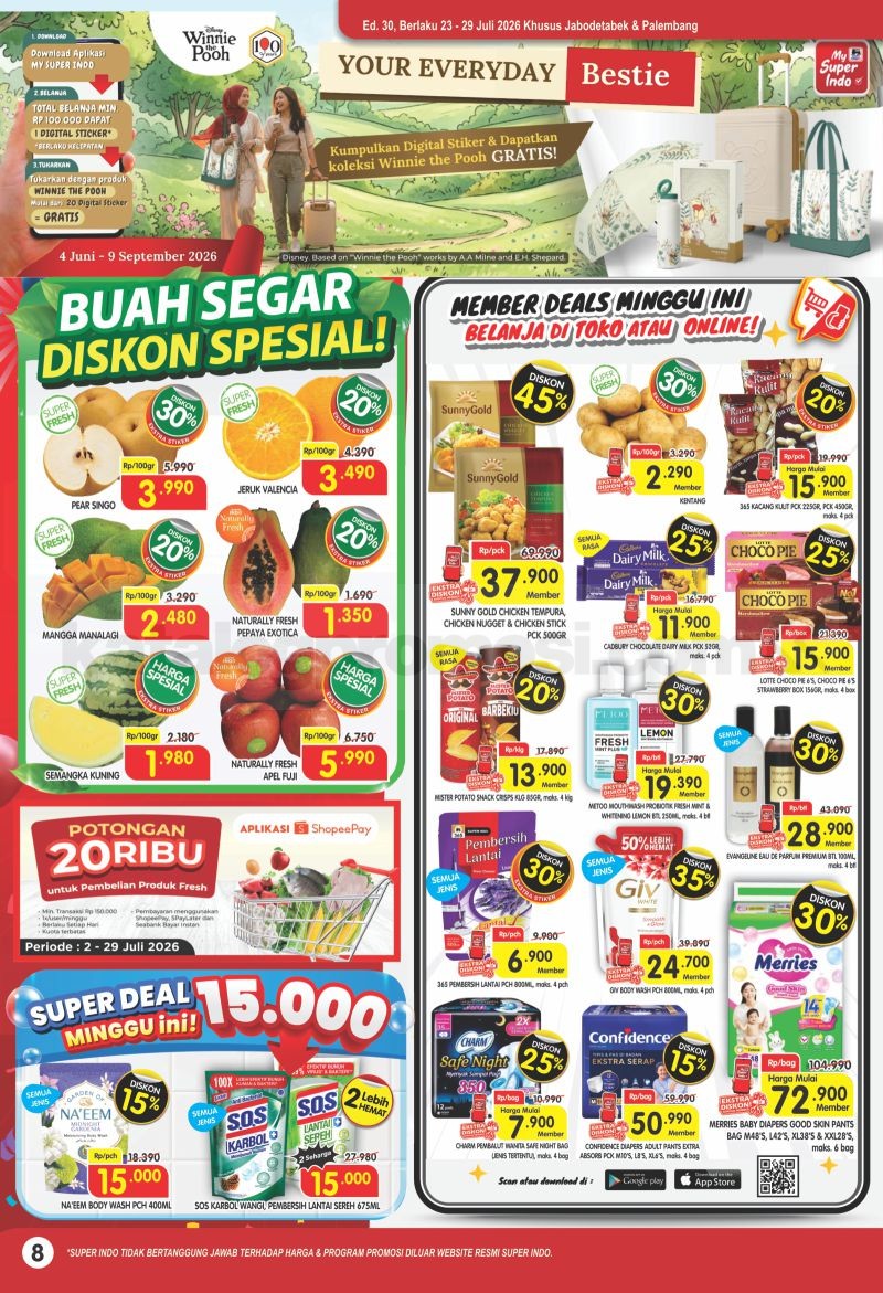 Promo Superindo Katalog 23-29 Juli 2026