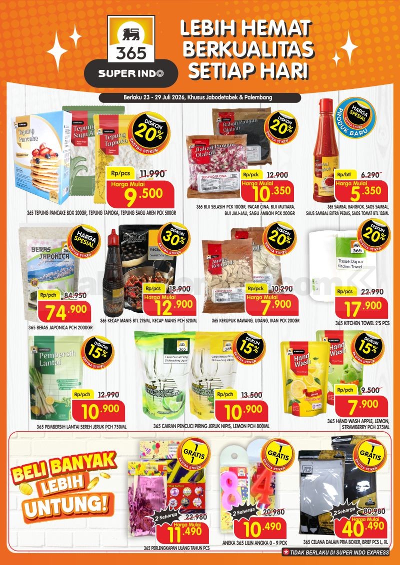Promo Superindo Katalog 23-29 Juli 2026 Promo Superindo Katalog 23-29 Juli 2026 12