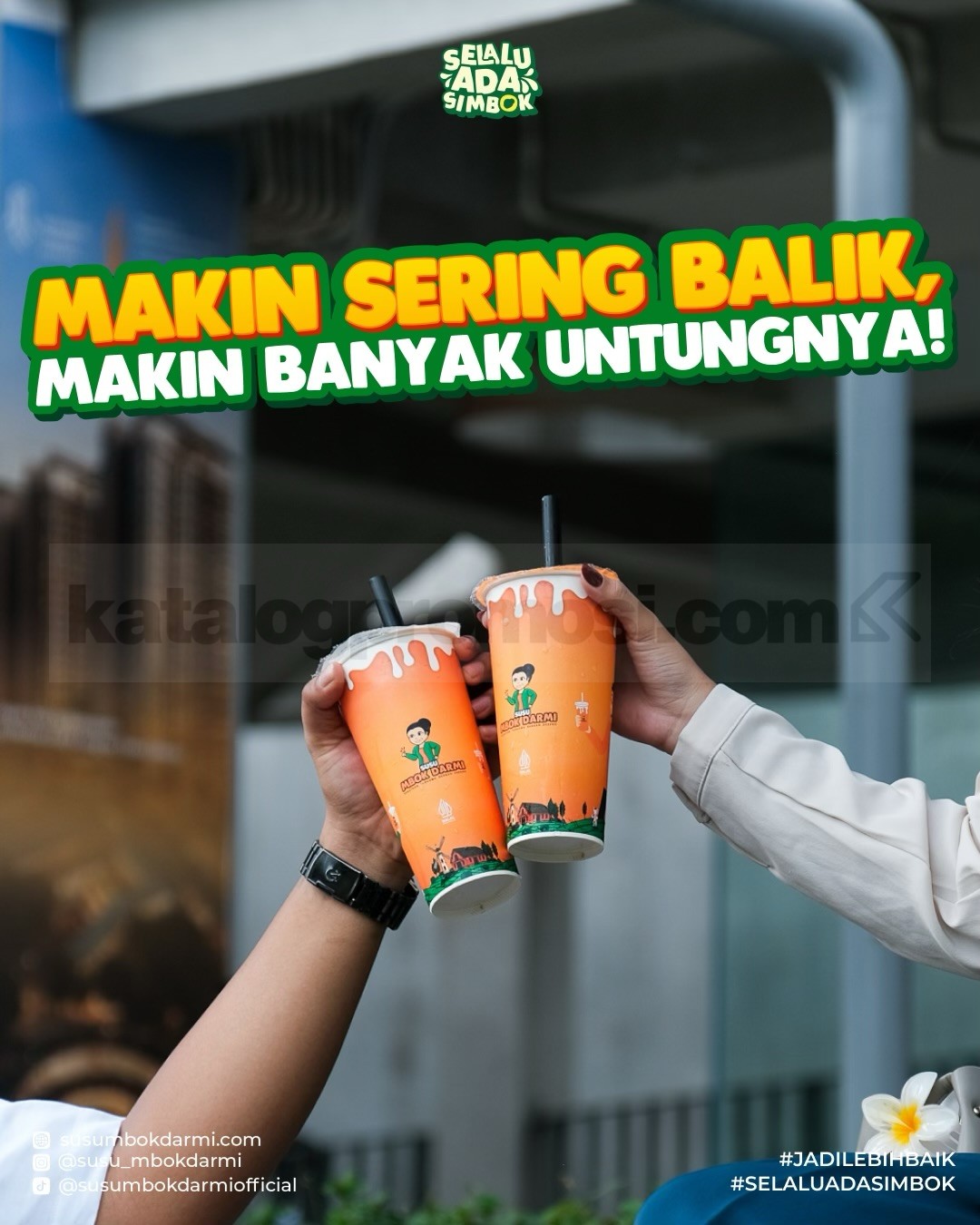 Promo Susu Mbok Darmi Voucher Double Combo Promo Susu Mbok Darmi Voucher Double Combo gratis Darmi Vanilla Tiny dan voucher diskon Rp. 5.000 hingga 30 September 2026.