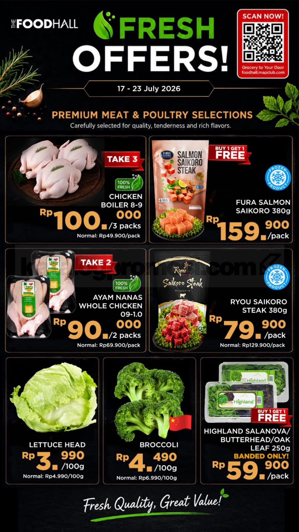 Promo THEFOODHALL JSM - WEEKLY DEALS 17-23 Juli 2026 Promo THEFOODHALL JSM - WEEKLY DEALS 17-23 Juli 2026