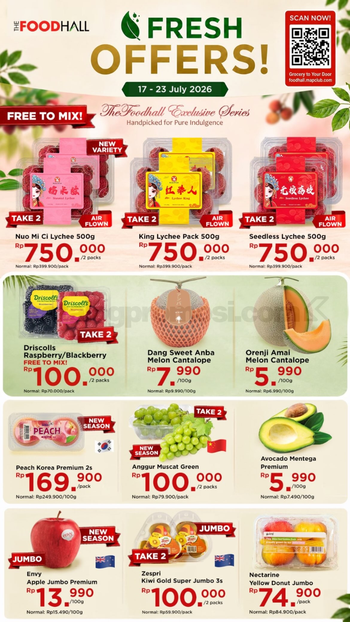Promo THEFOODHALL JSM - WEEKLY DEALS 17-23 Juli 2026 Promo THEFOODHALL JSM - WEEKLY DEALS 17-23 Juli 2026 1