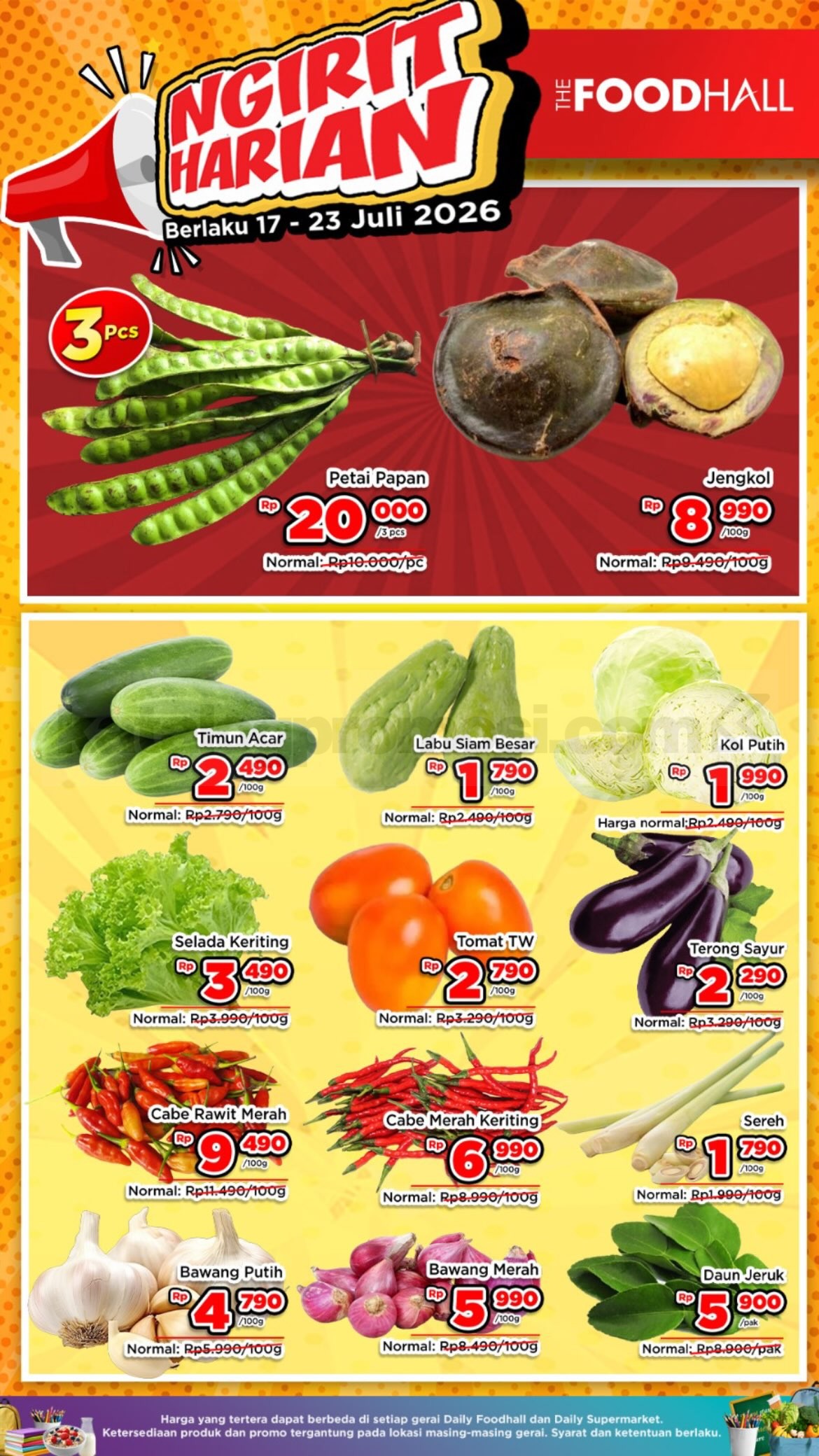 Promo THEFOODHALL JSM - WEEKLY DEALS 17-23 Juli 2026 Promo THEFOODHALL JSM - WEEKLY DEALS 17-23 Juli 2026 7