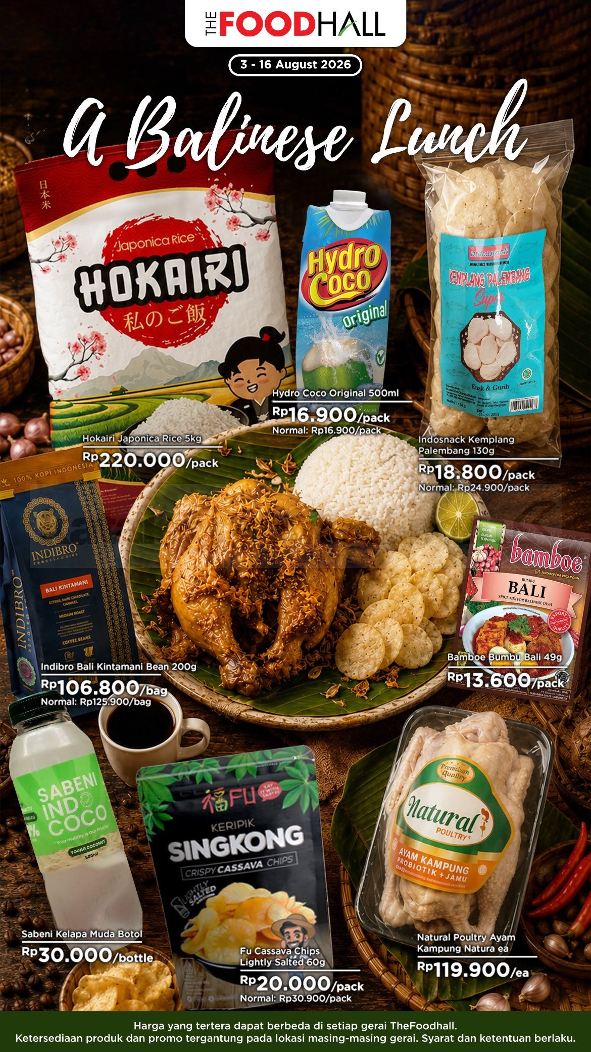 Promo THEFOODHALL Katalog Belanja Mingguan periode 03-16 Agustus 2026 Promo THEFOODHALL Katalog Belanja Mingguan periode 03-16 Agustus 2026 1