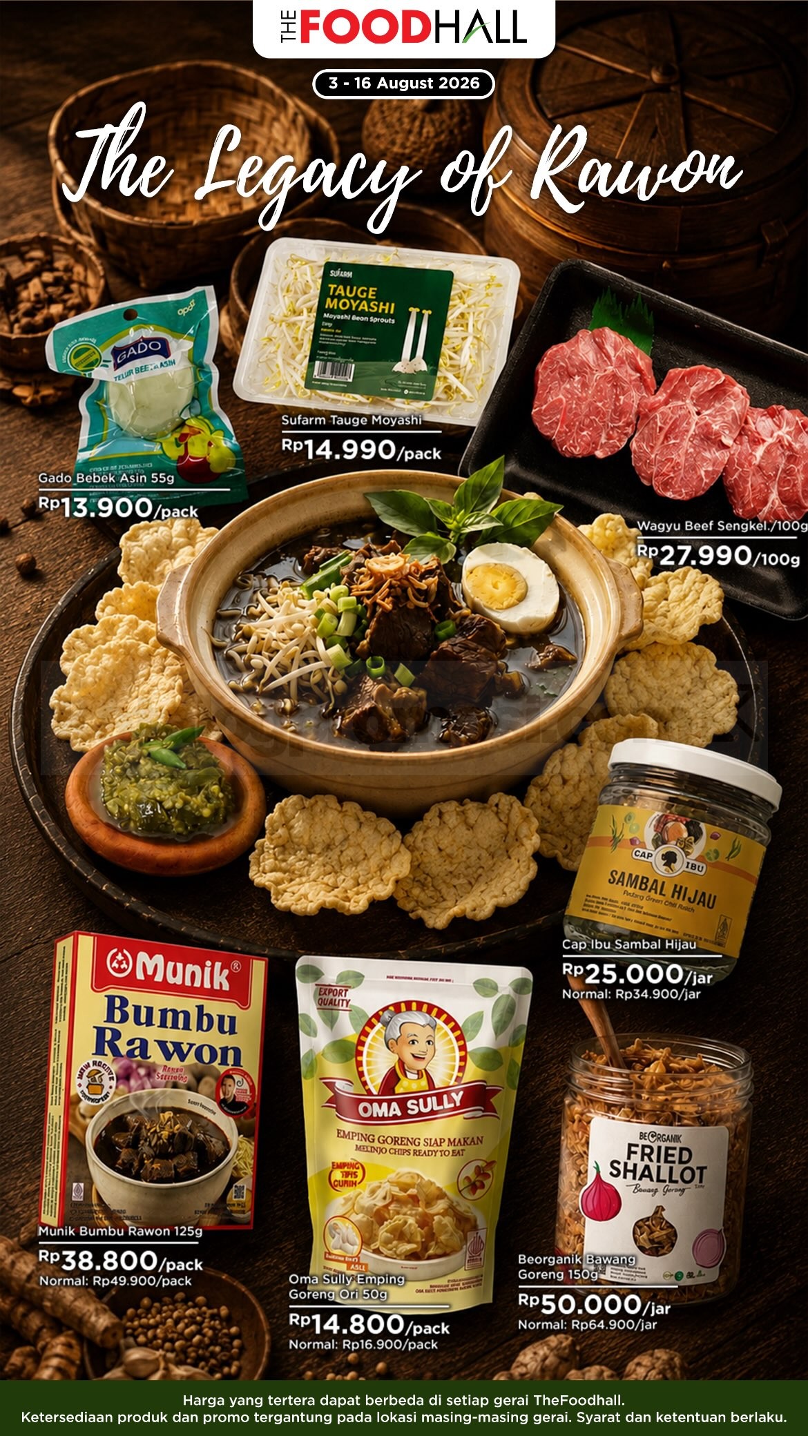 Promo THEFOODHALL Katalog Belanja Mingguan periode 03-16 Agustus 2026 Promo THEFOODHALL Katalog Belanja Mingguan periode 03-16 Agustus 2026 2