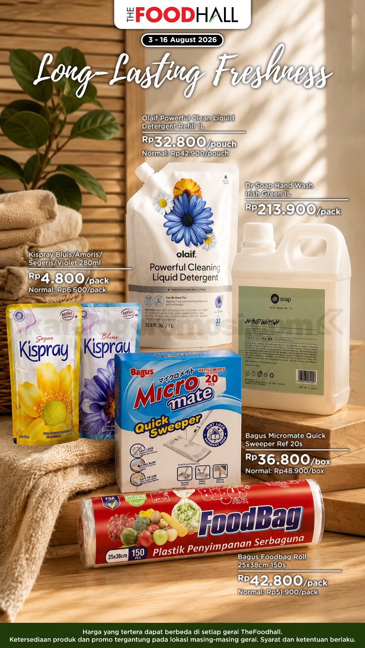 Promo THEFOODHALL Katalog Belanja Mingguan periode 03-16 Agustus 2026 Promo THEFOODHALL Katalog Belanja Mingguan periode 03-16 Agustus 2026 4