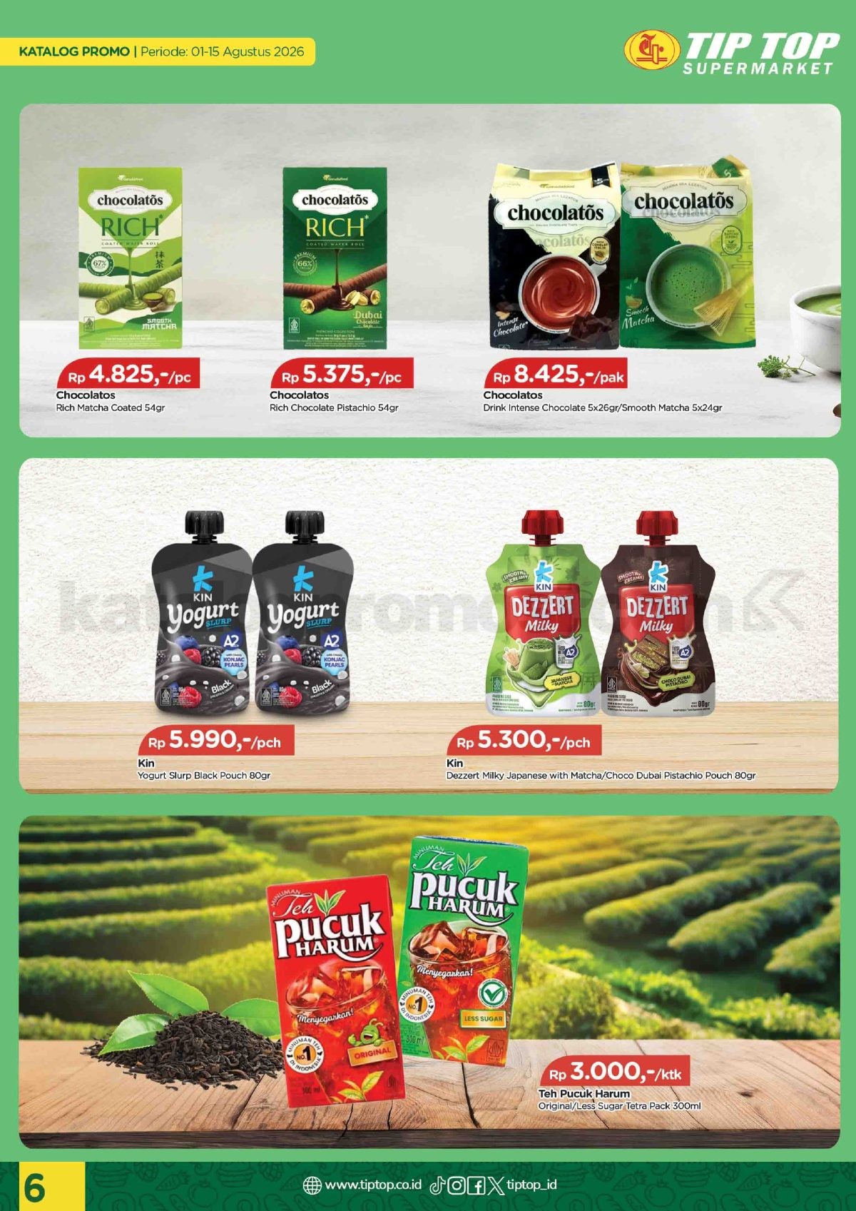 Promo TIP TOP SWALAYAN Katalog Mingguan 01-15 Agustus 2026