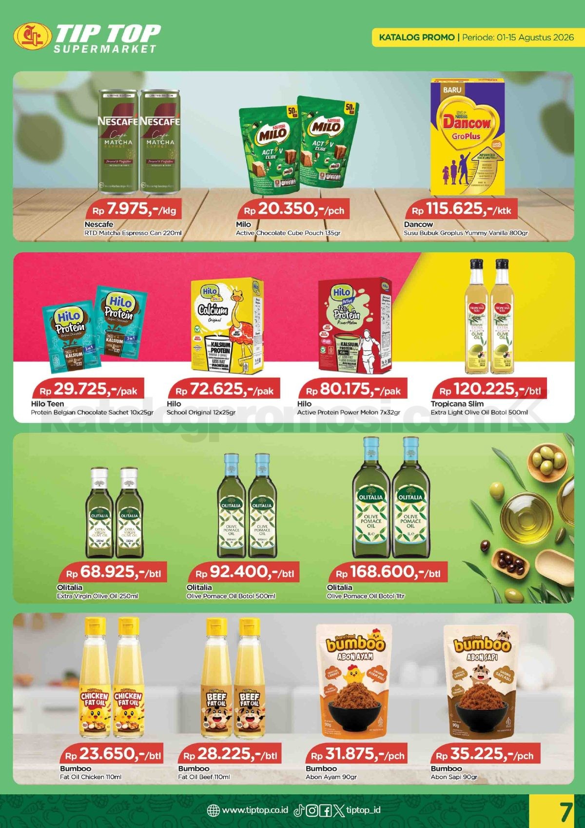 Promo TIP TOP SWALAYAN Katalog Mingguan 01-15 Agustus 2026