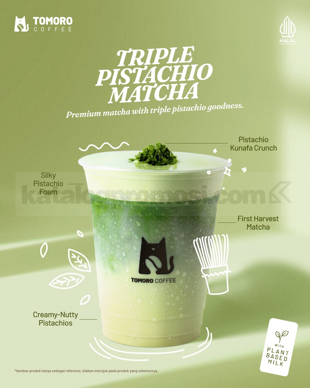 Promo Tomoro Coffee NEW Triple Pistachio Series