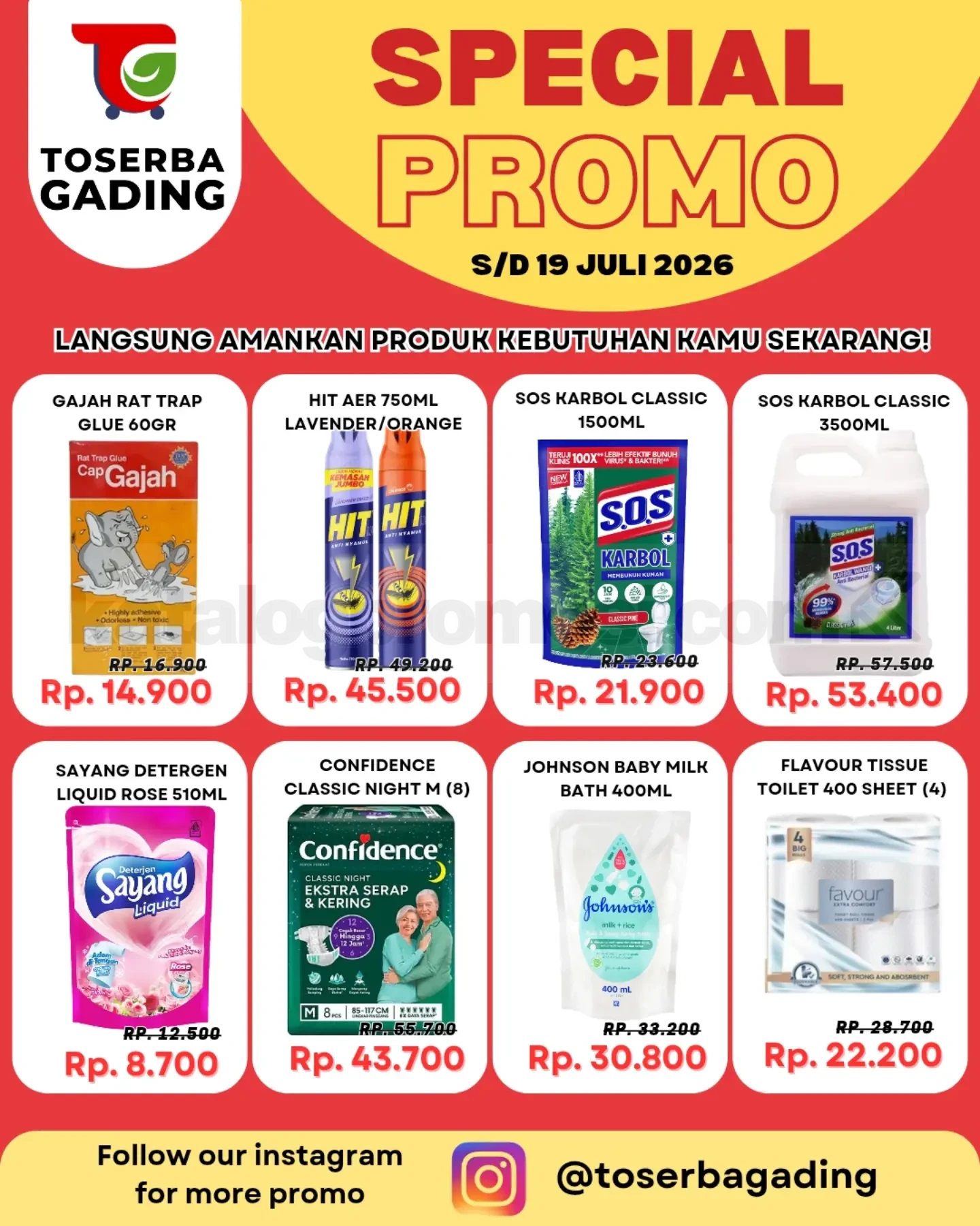Promo Toserba Gading Weekend Hemat periode 17-19 Juli 2026 Promo Toserba Gading Weekend Hemat periode 17-19 Juli 2026 1