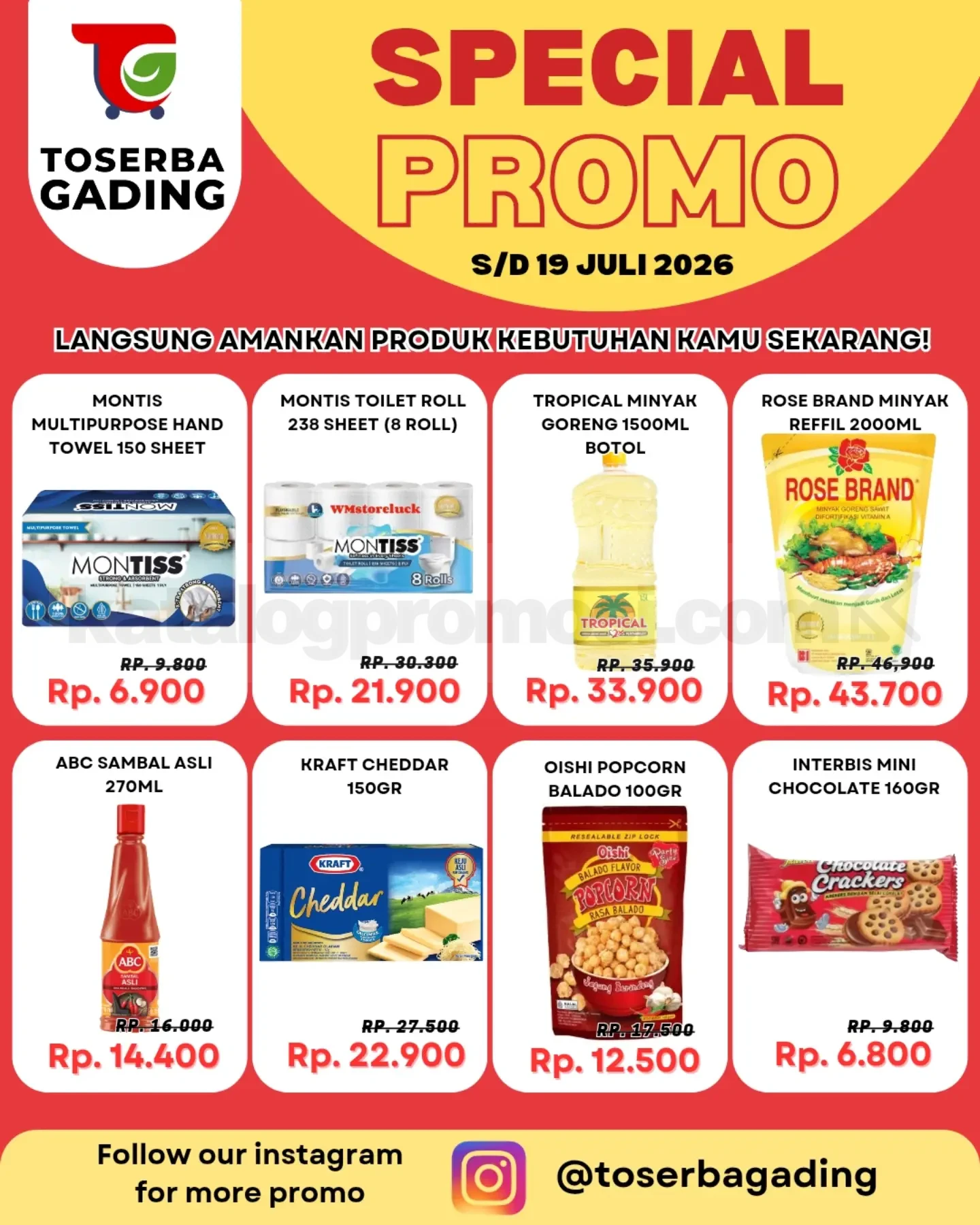 Promo Toserba Gading Weekend Hemat periode 17-19 Juli 2026 Promo Toserba Gading Weekend Hemat periode 17-19 Juli 2026 2