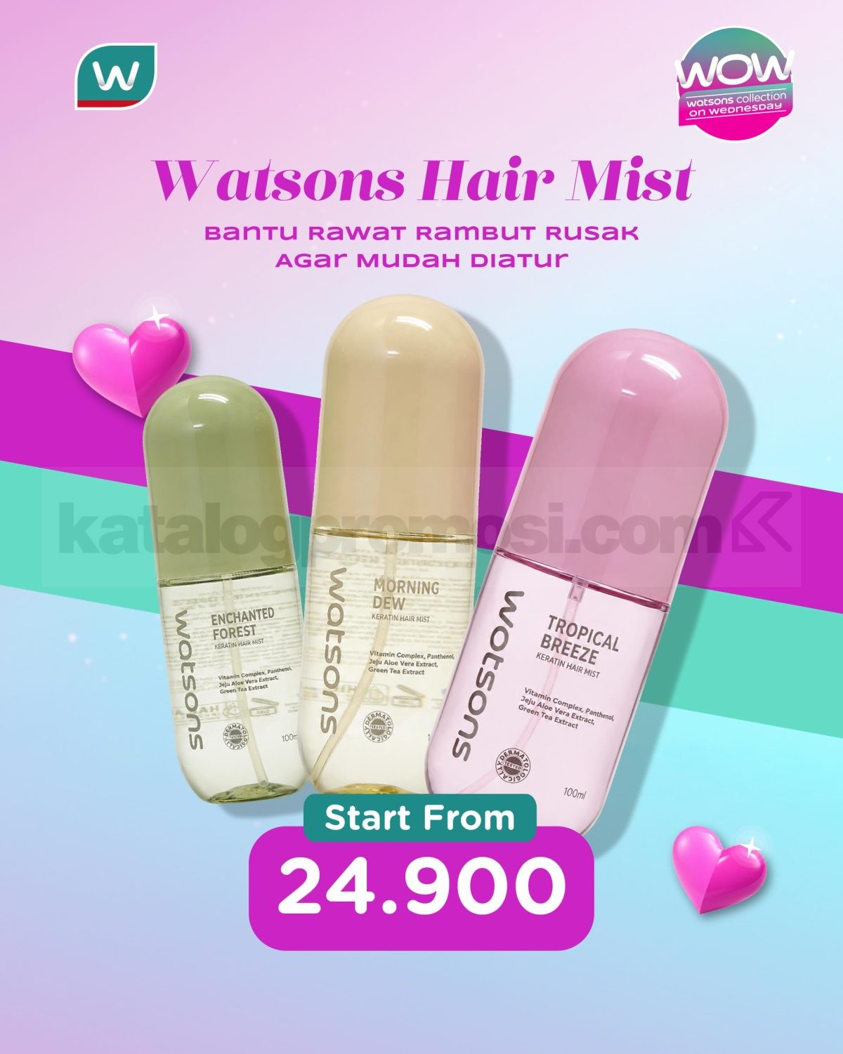 Promo Watsons Collection on Wednesday Diskon hingga 50%