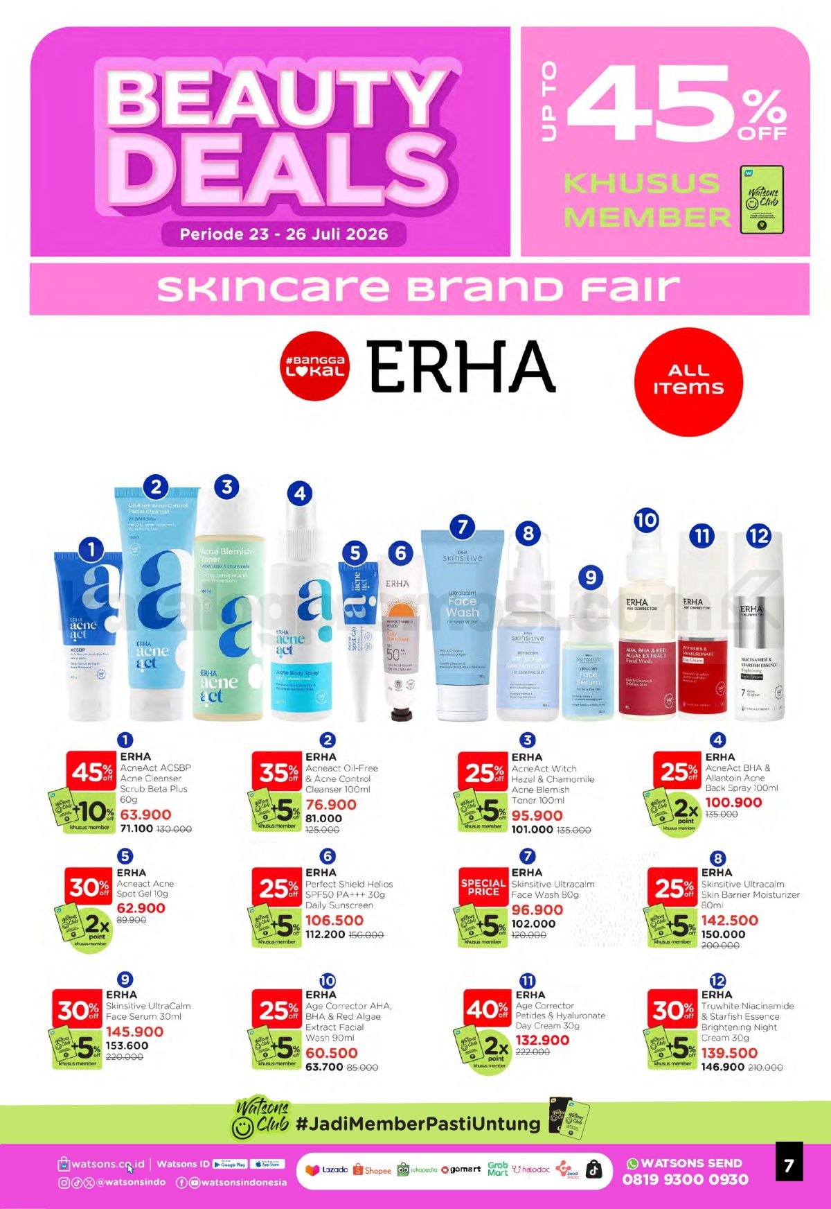 Promo Watsons Weekend Deals Diskon hingga 50% Promo Watsons Weekend Deals Diskon hingga 50% 6