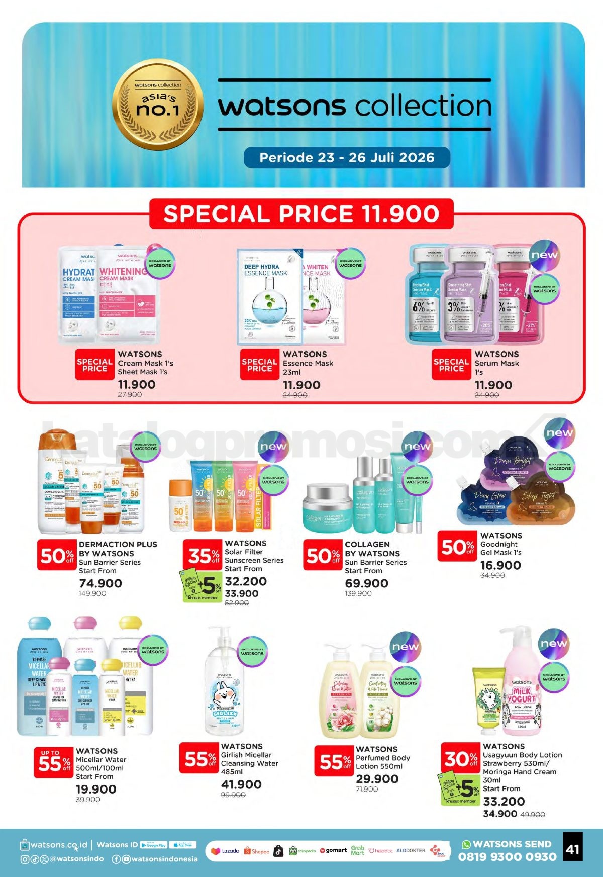 Promo Watsons Weekend Deals Diskon hingga 50% Promo Watsons Weekend Deals Diskon hingga 50% 40