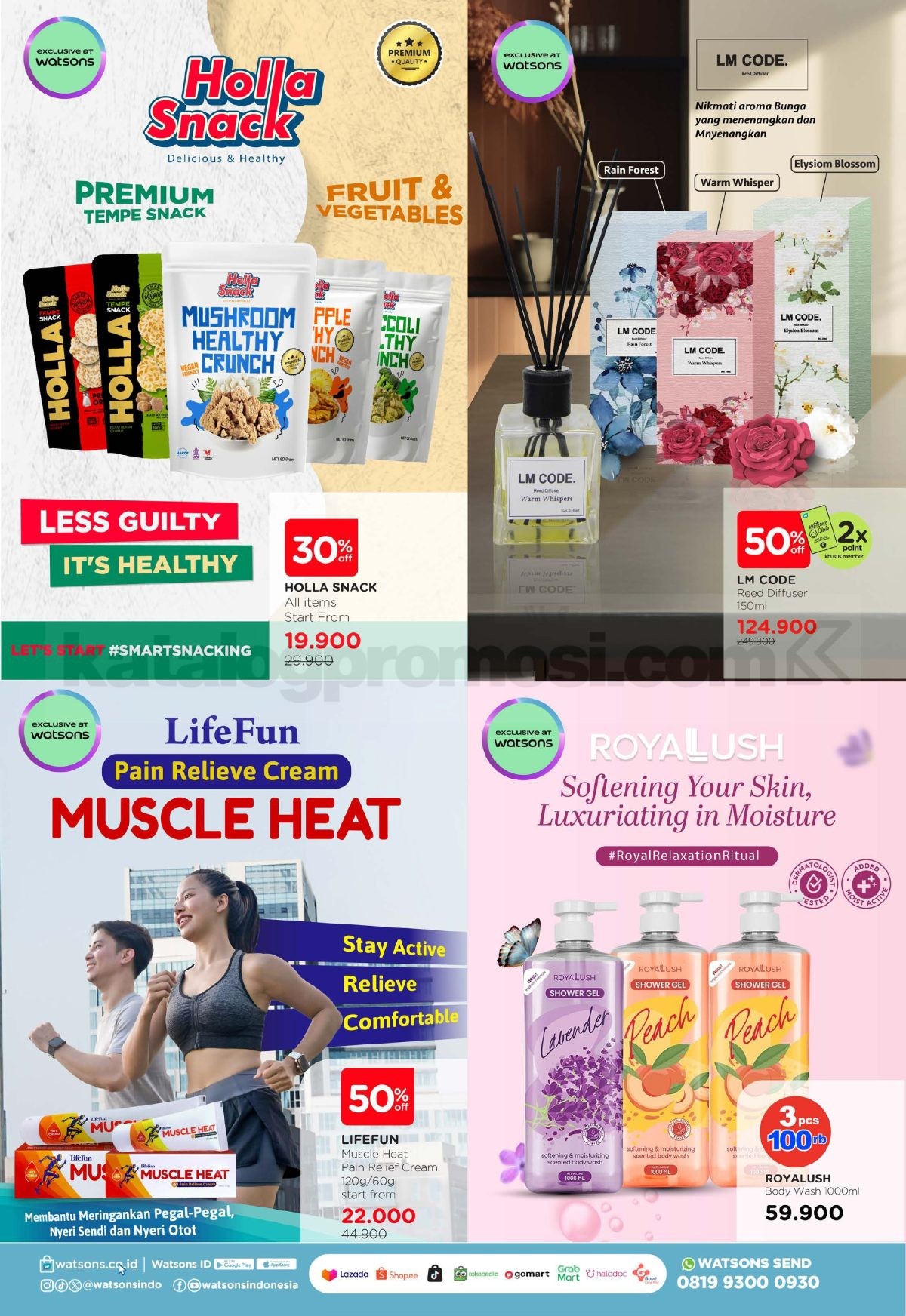 Promo Watsons Weekend Deals Diskon hingga 50% Promo Watsons Weekend Deals Diskon hingga 50% 46