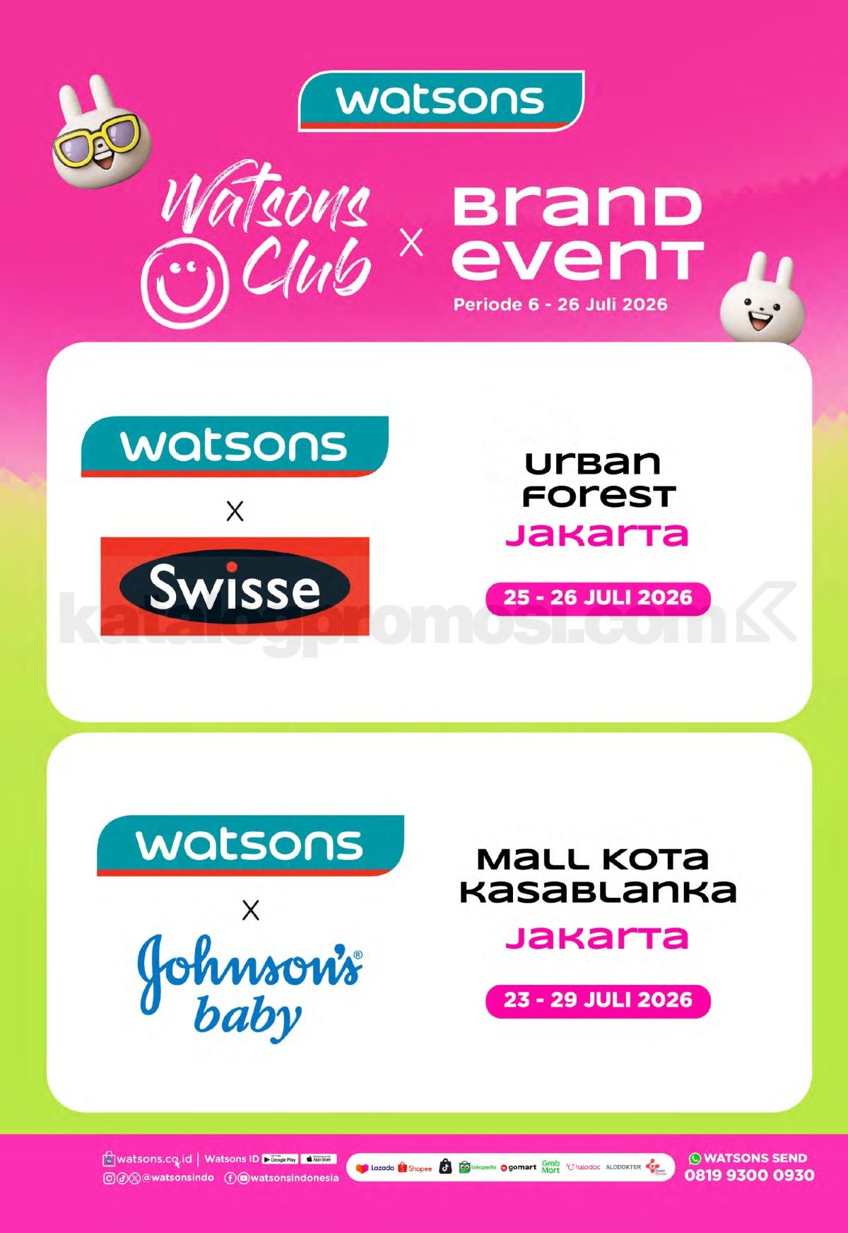 Promo Watsons Weekend Deals Diskon hingga 50% Promo Watsons Weekend Deals Diskon hingga 50% 48