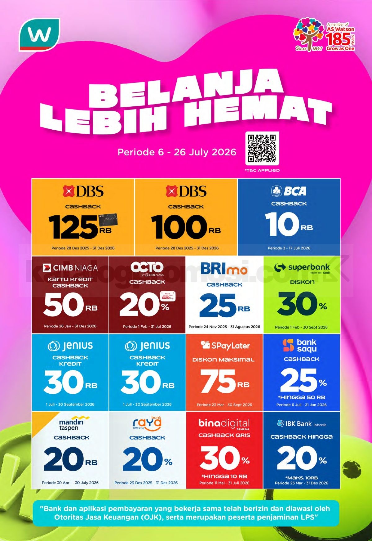 Promo Watsons Weekend Deals Diskon hingga 50% Promo Watsons Weekend Deals Diskon hingga 50% 49