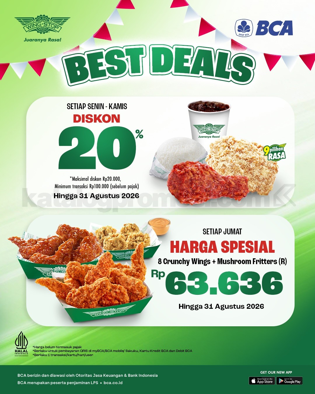 Promo Wingstop August Deals Diskon Hingga 40% Promo Wingstop August Deals Diskon Hingga 40% 2