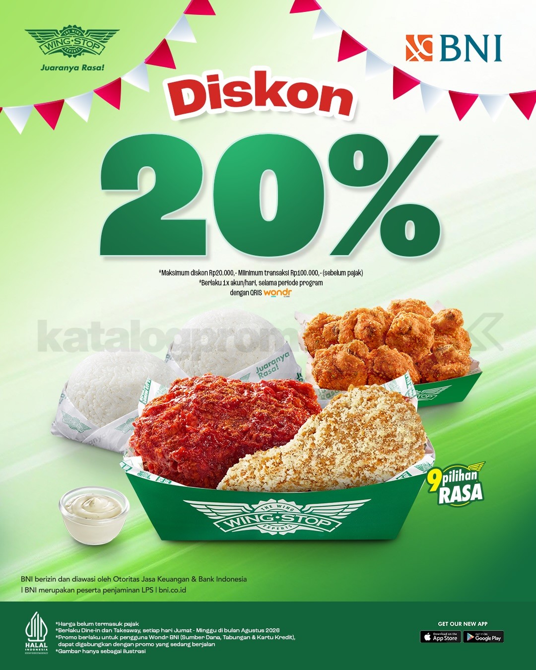 Promo Wingstop August Deals Diskon Hingga 40% Promo Wingstop August Deals Diskon Hingga 40% 3