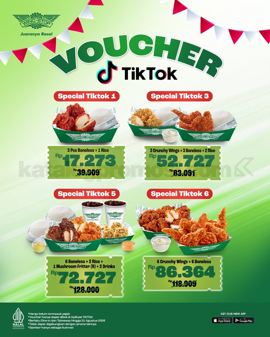 Promo Wingstop August Deals Diskon Hingga 40% Promo Wingstop August Deals Diskon Hingga 40% 5