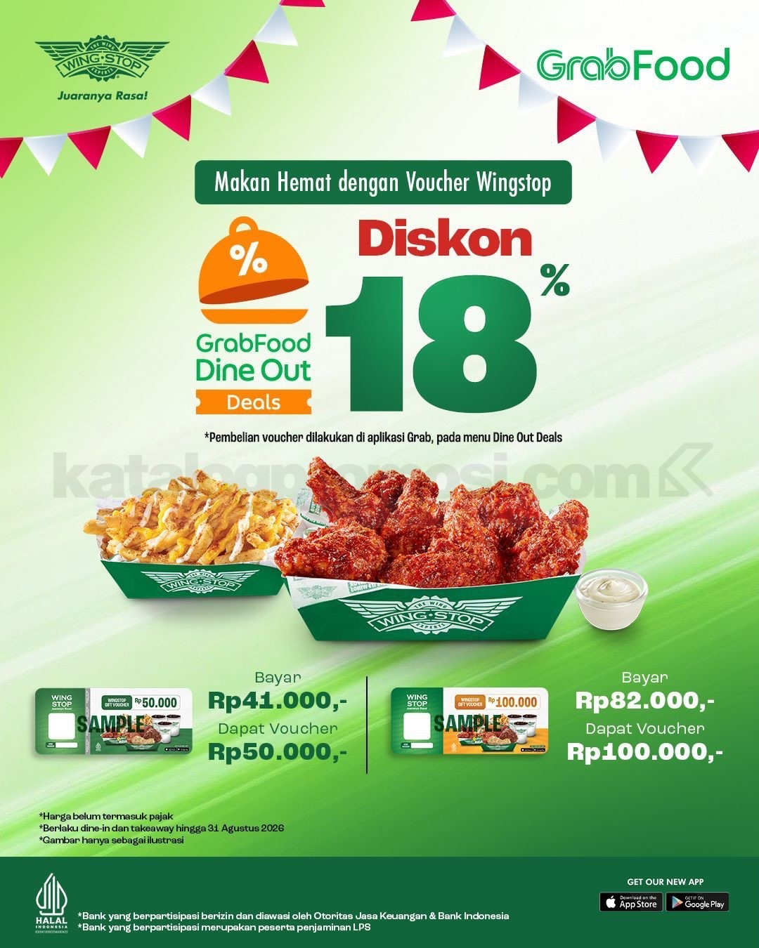 Promo Wingstop August Deals Diskon Hingga 40% Promo Wingstop August Deals Diskon Hingga 40% 6
