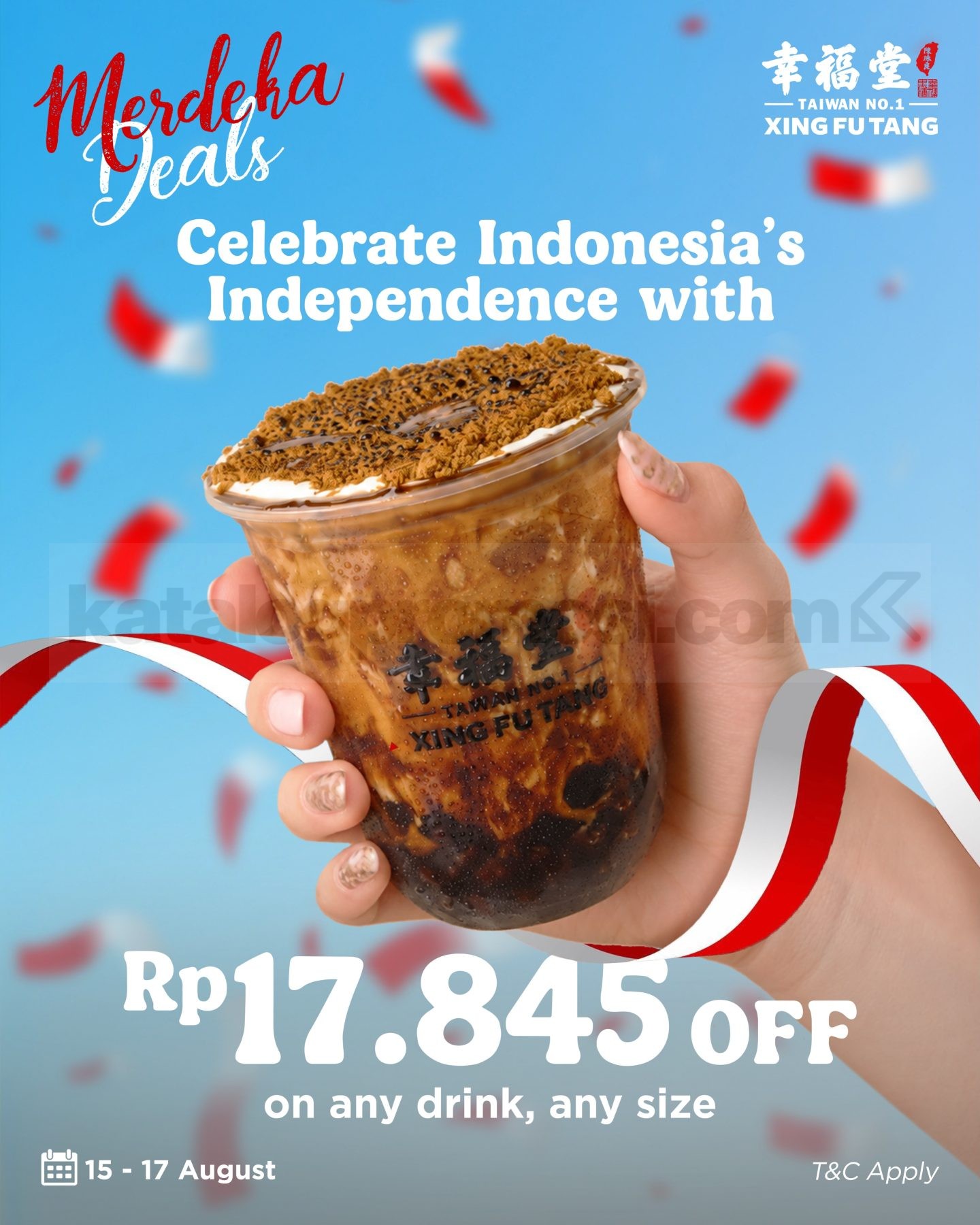 Promo Xing Fu Tang Merdeka Deals Diskon Rp 17.845 Promo Xing Fu Tang Merdeka Deals Diskon Rp 17.845 untuk transaksi minimal Rp50.000