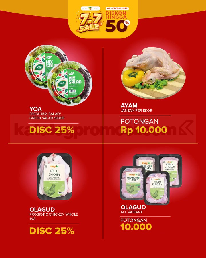 Promo Yogya Online 7.7 Sale Diskon hingga 50% Promo Yogya Online 7.7 Sale Diskon hingga 50% 2