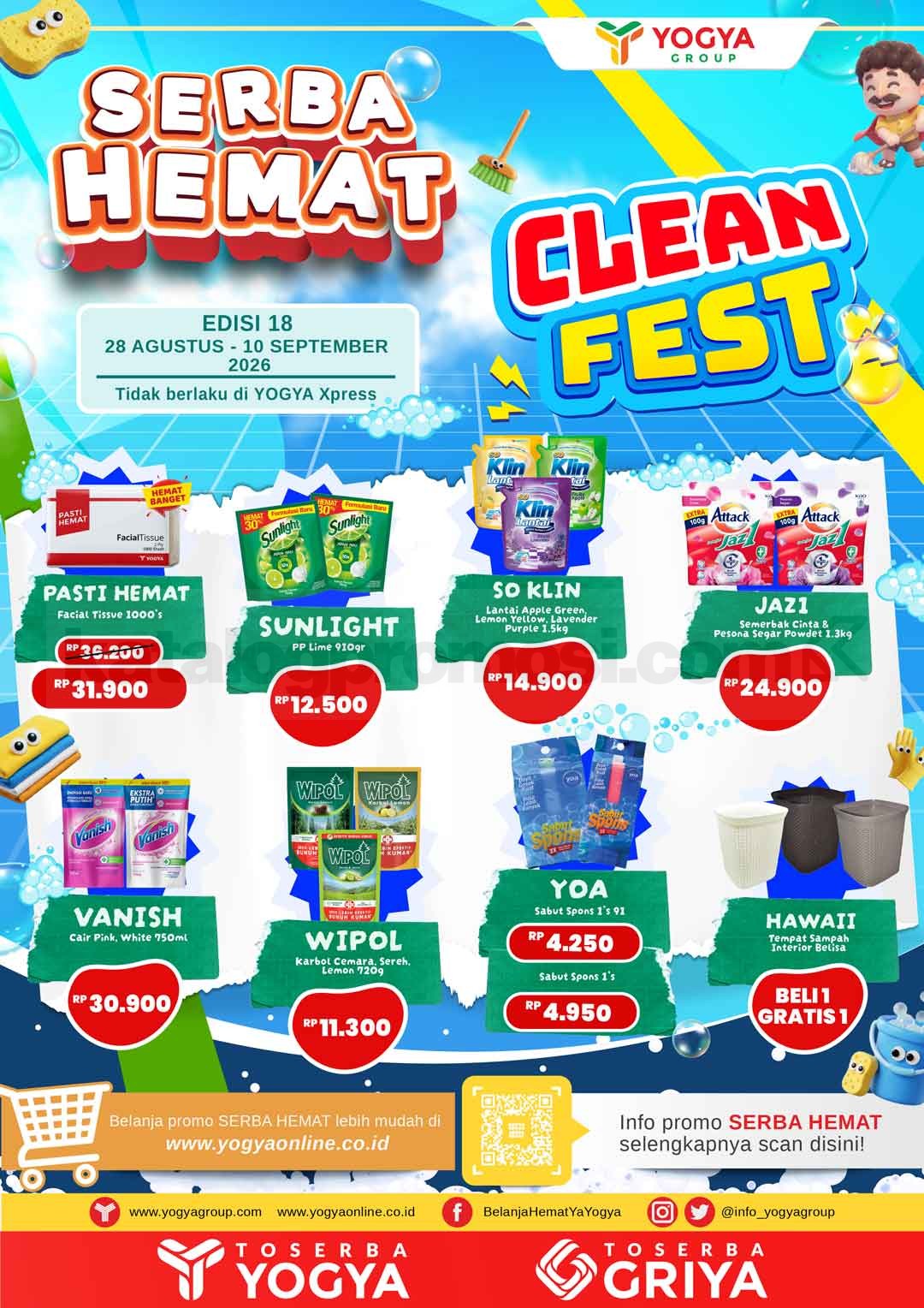 Katalog Promo Toserba Yogya Promo SERBA HEMAT 28 Agustus - 10 September 2026 Katalog Promo Toserba Yogya Promo SERBA HEMAT 28 Agustus - 10 September 2026