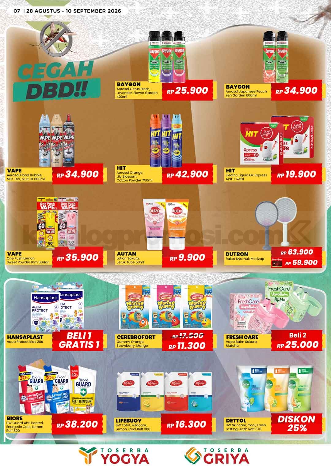 Katalog Promo Toserba Yogya Promo SERBA HEMAT 28 Agustus - 10 September 2026 Katalog Promo Toserba Yogya Promo SERBA HEMAT 28 Agustus - 10 September 2026 6