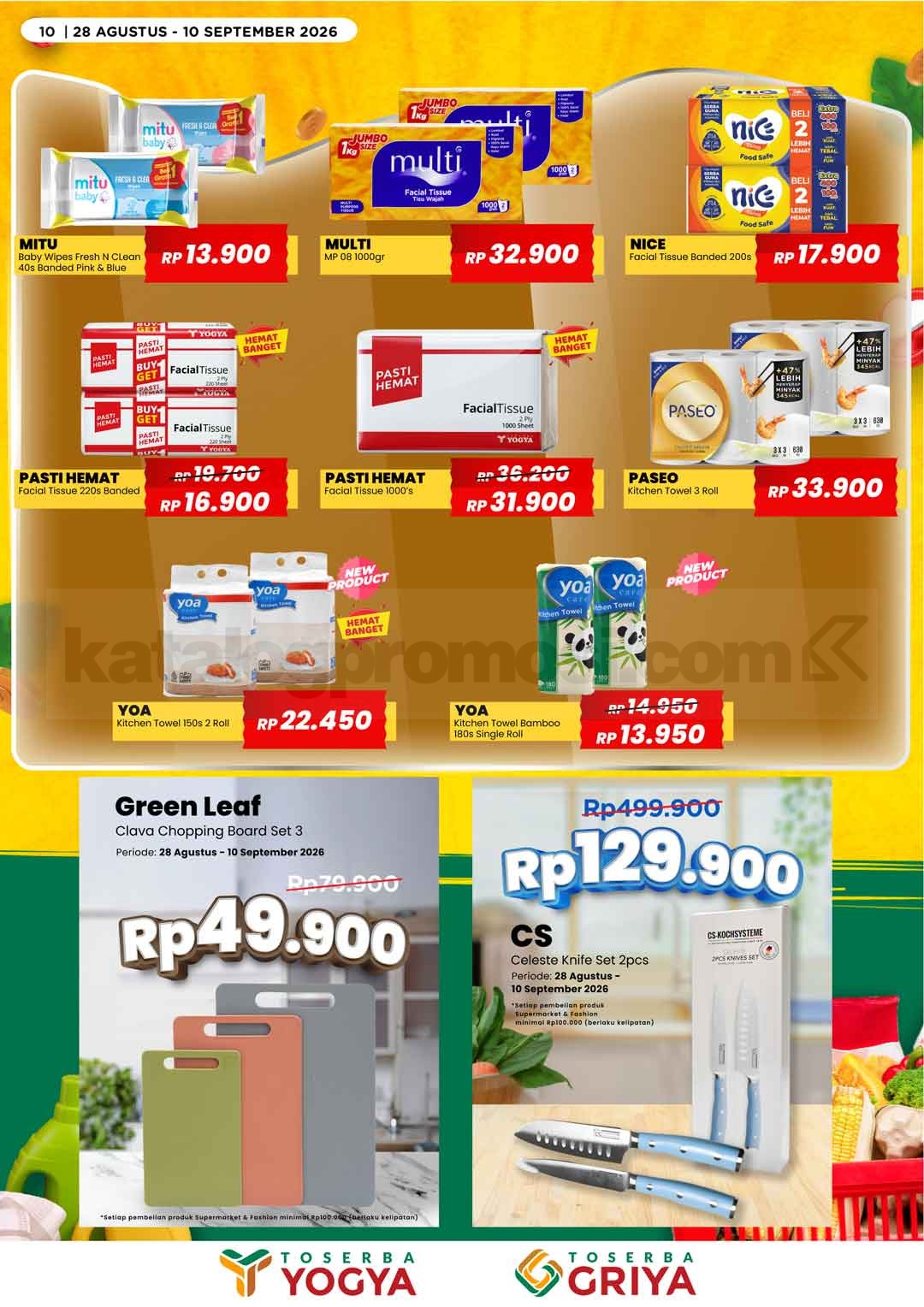 Katalog Promo Toserba Yogya Promo SERBA HEMAT 28 Agustus - 10 September 2026 Katalog Promo Toserba Yogya Promo SERBA HEMAT 28 Agustus - 10 September 2026 9