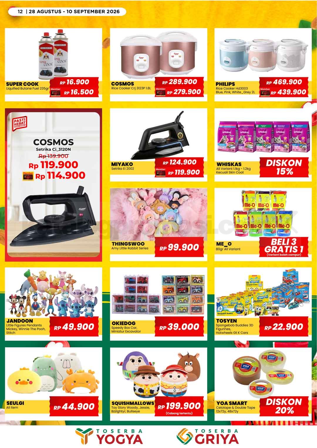 Katalog Promo Toserba Yogya Promo SERBA HEMAT 28 Agustus - 10 September 2026 Katalog Promo Toserba Yogya Promo SERBA HEMAT 28 Agustus - 10 September 2026 11