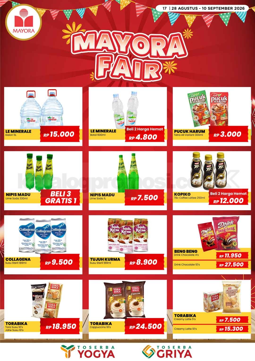 Katalog Promo Toserba Yogya Promo SERBA HEMAT 28 Agustus - 10 September 2026 Katalog Promo Toserba Yogya Promo SERBA HEMAT 28 Agustus - 10 September 2026 16