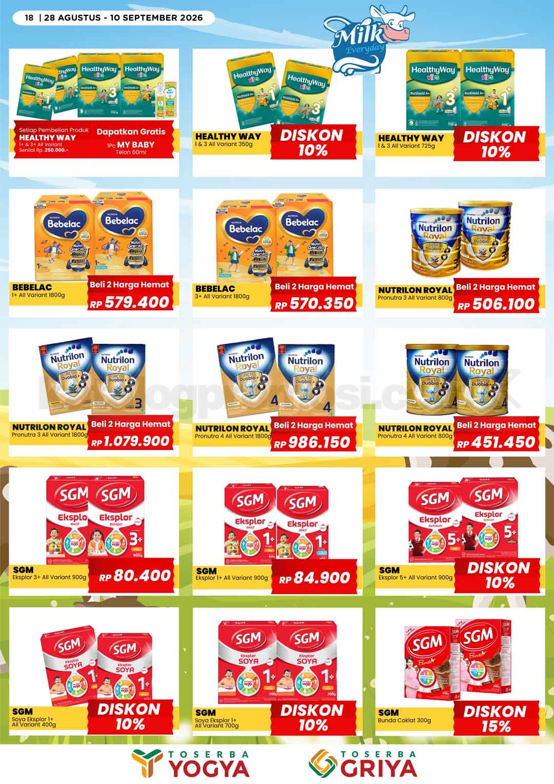 Katalog Promo Toserba Yogya Promo SERBA HEMAT 28 Agustus - 10 September 2026 Katalog Promo Toserba Yogya Promo SERBA HEMAT 28 Agustus - 10 September 2026 17