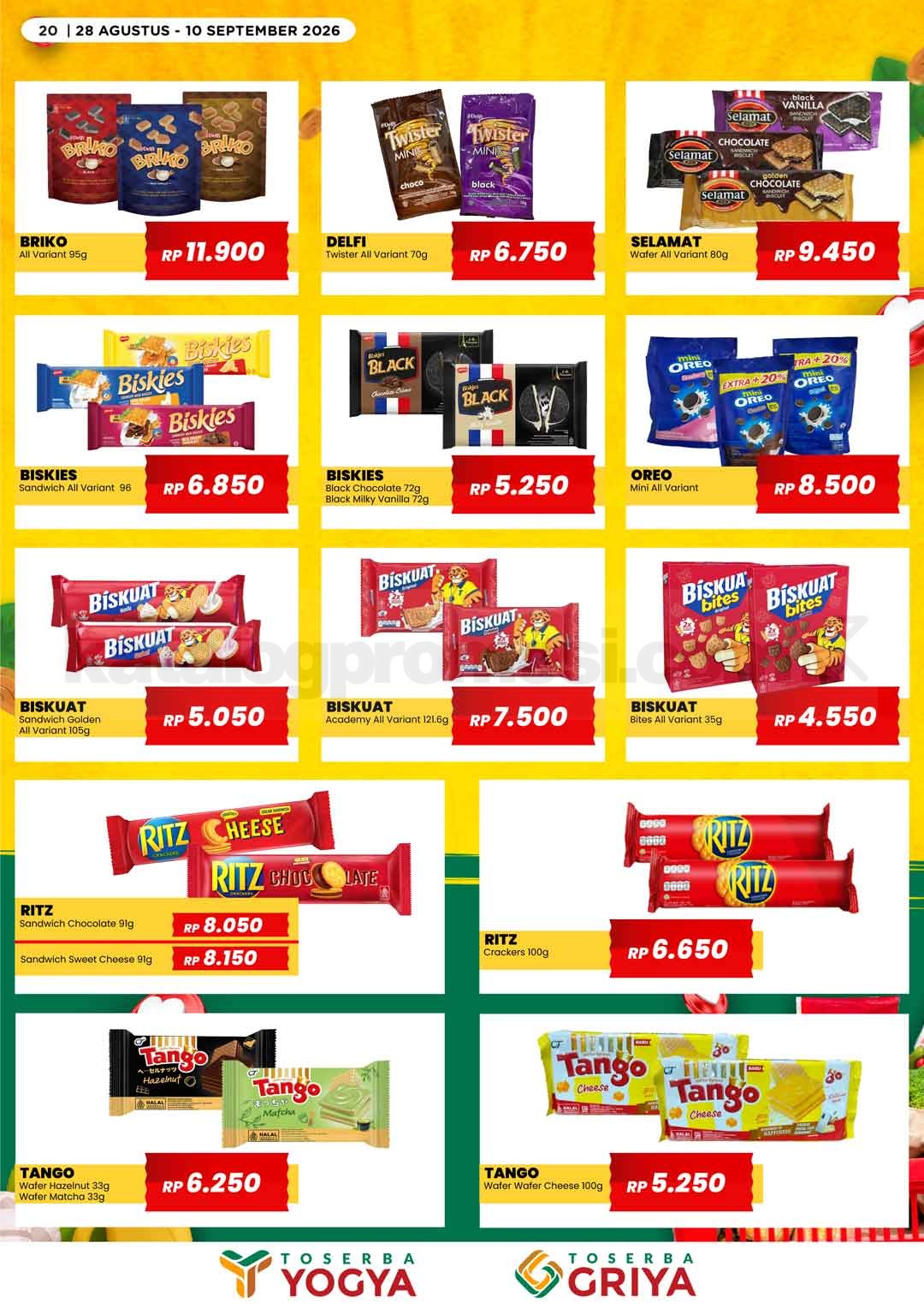 Katalog Promo Toserba Yogya Promo SERBA HEMAT 28 Agustus - 10 September 2026 Katalog Promo Toserba Yogya Promo SERBA HEMAT 28 Agustus - 10 September 2026 19