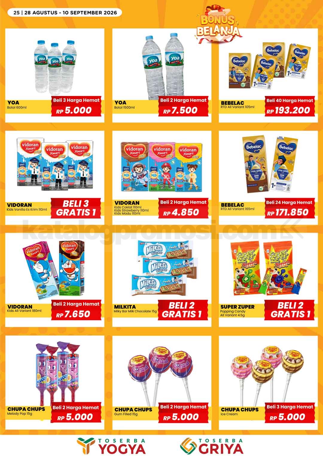 Katalog Promo Toserba Yogya Promo SERBA HEMAT 28 Agustus - 10 September 2026 Katalog Promo Toserba Yogya Promo SERBA HEMAT 28 Agustus - 10 September 2026 23