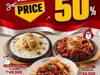 Promo Chir Chir Half Price Diskon 50% mulai Rp49.500 untuk menu favorit