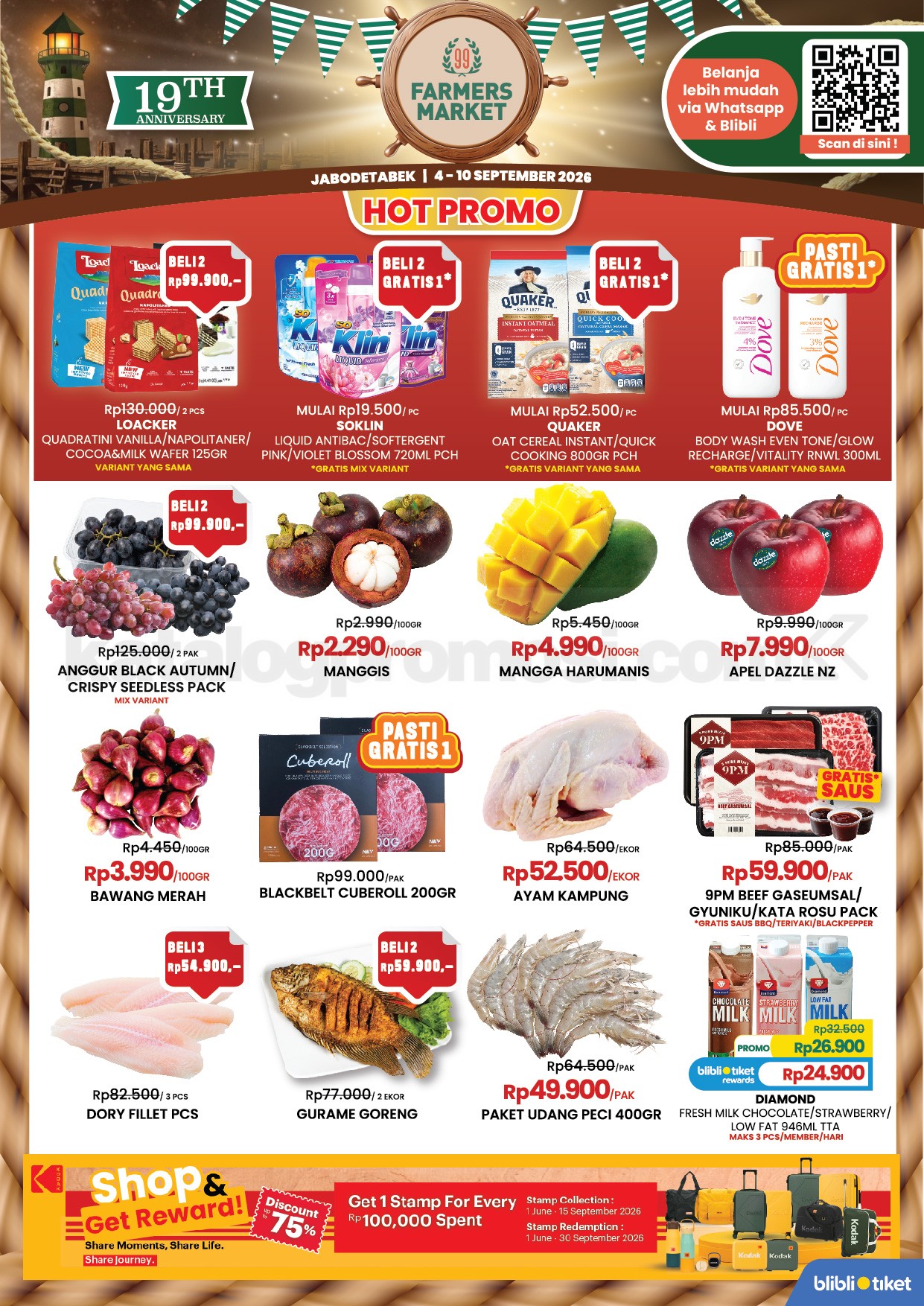 Promo JSM Farmers Market Weekend 04-10 September 2026