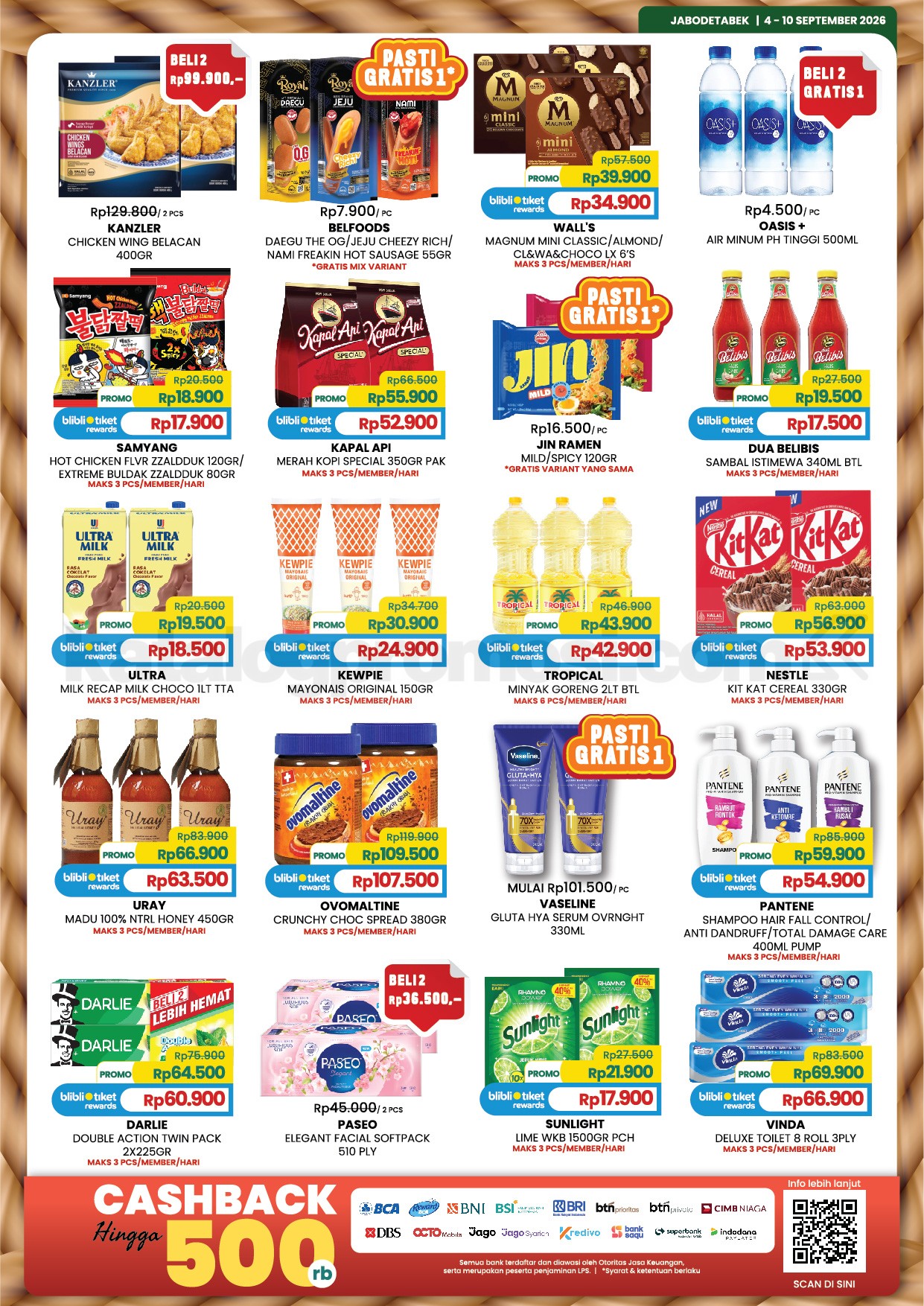 Promo JSM Farmers Market Weekend 04-10 September 2026