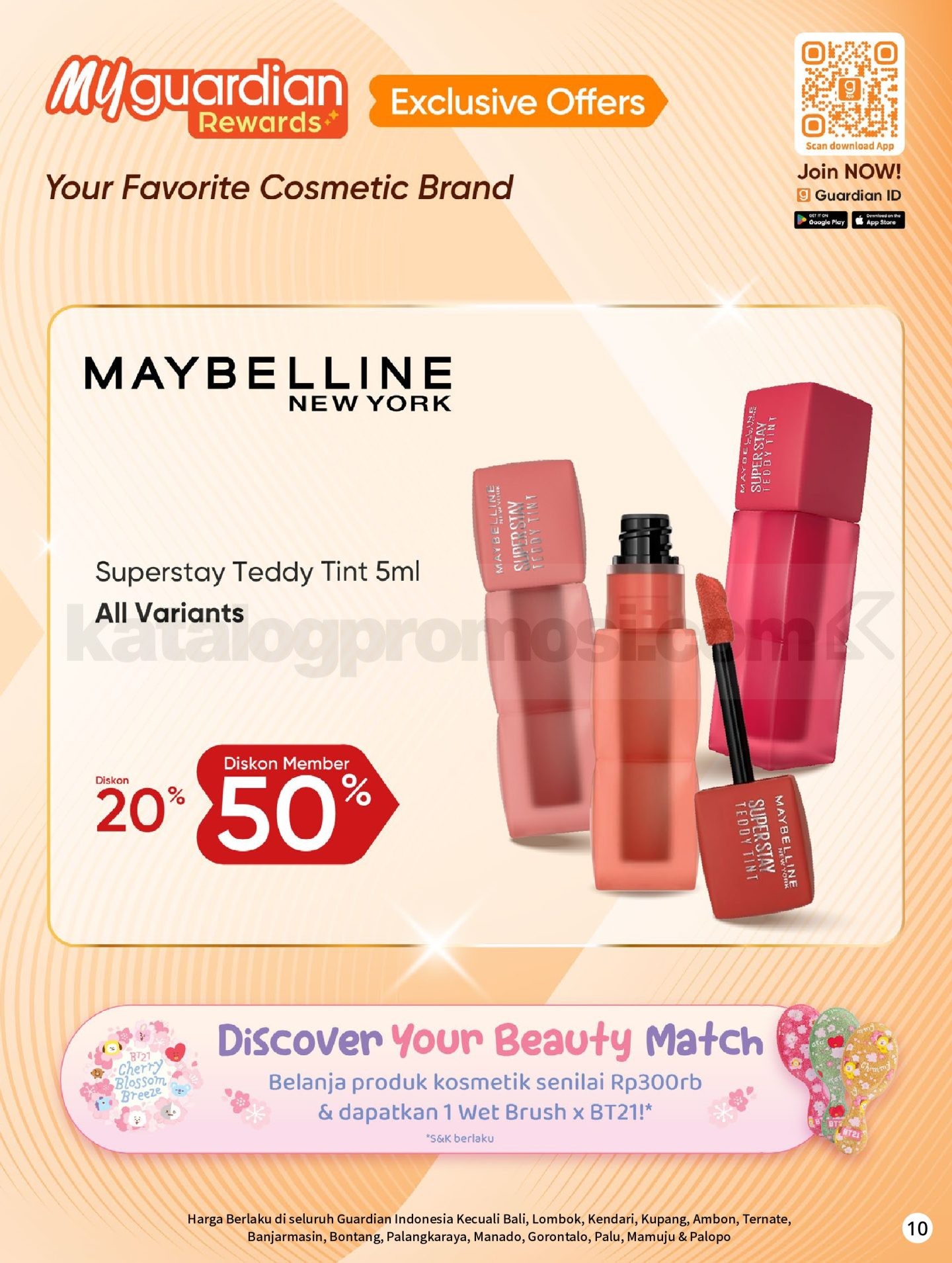 Promo Katalog GUARDIAN Periode 24 September - 21 Oktober 2026 Promo Katalog GUARDIAN Periode 24 September - 21 Oktober 2026 12