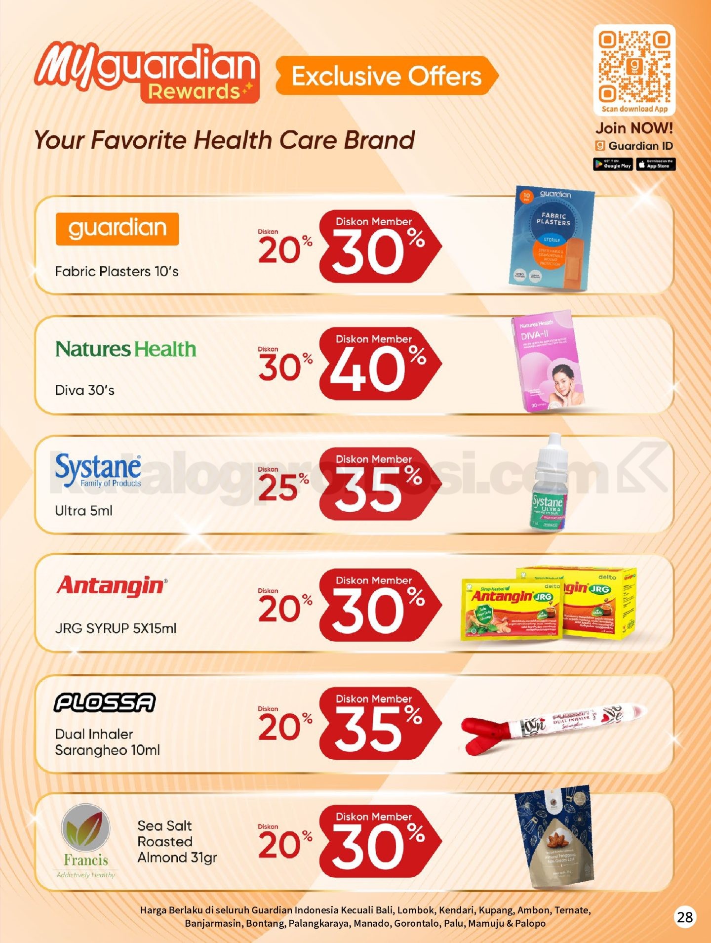 Promo Katalog GUARDIAN Periode 24 September - 21 Oktober 2026 Promo Katalog GUARDIAN Periode 24 September - 21 Oktober 2026 30