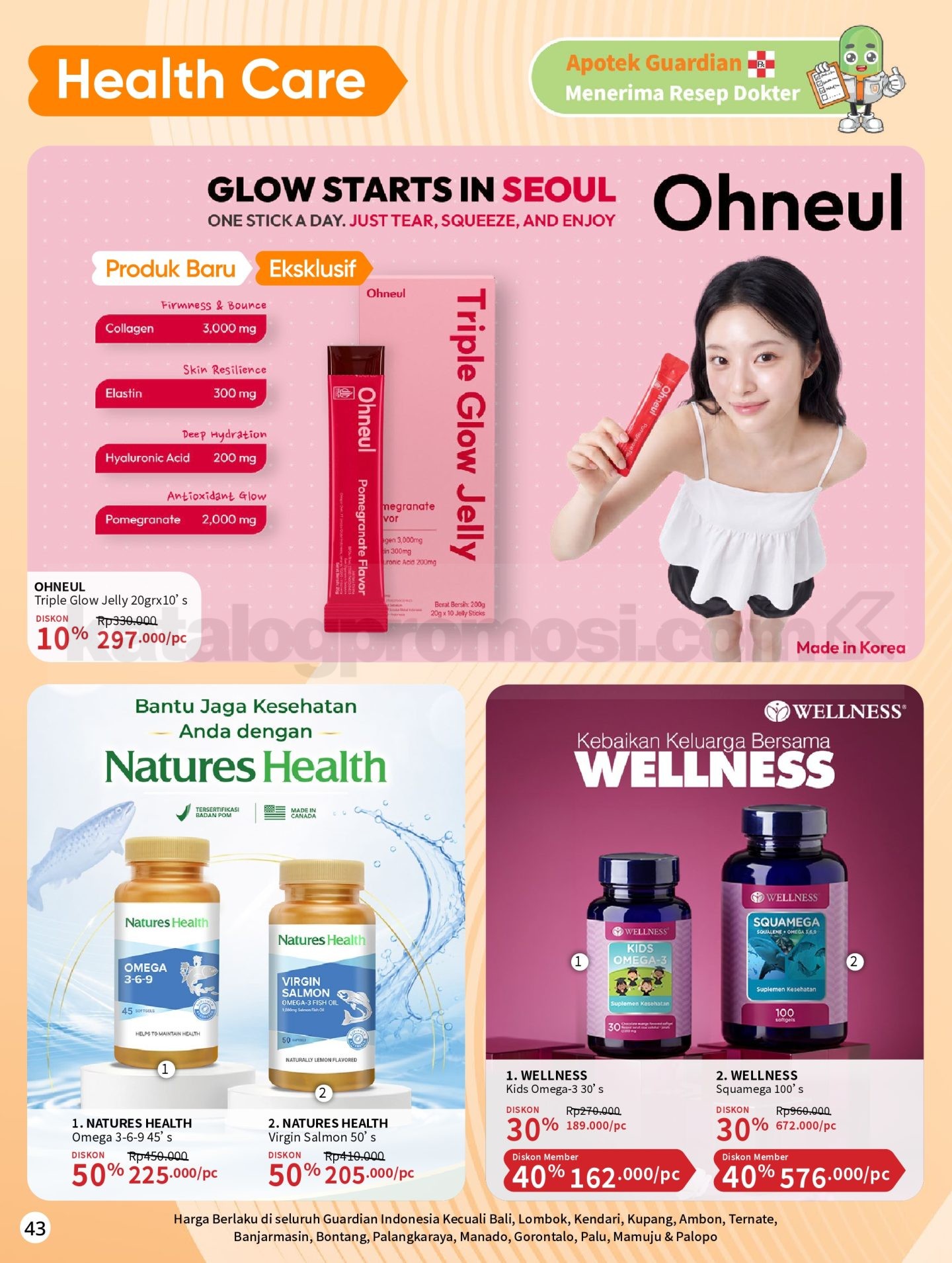 Promo Katalog GUARDIAN Periode 24 September - 21 Oktober 2026 Promo Katalog GUARDIAN Periode 24 September - 21 Oktober 2026 45